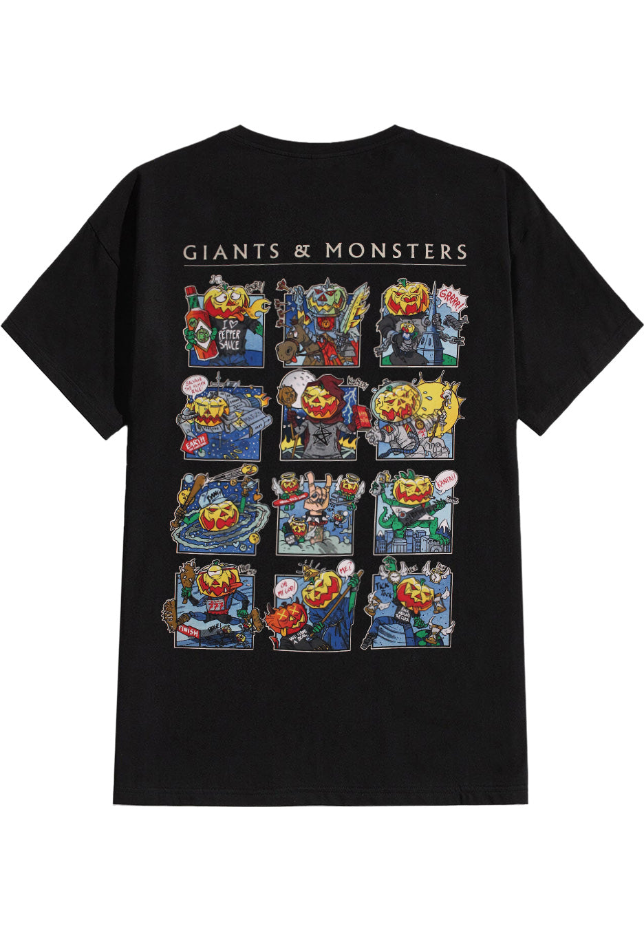 Helloween ★ハロウィン★GIANTS & MONSTERS T シャツ Giants & Monsters - T-Shirt