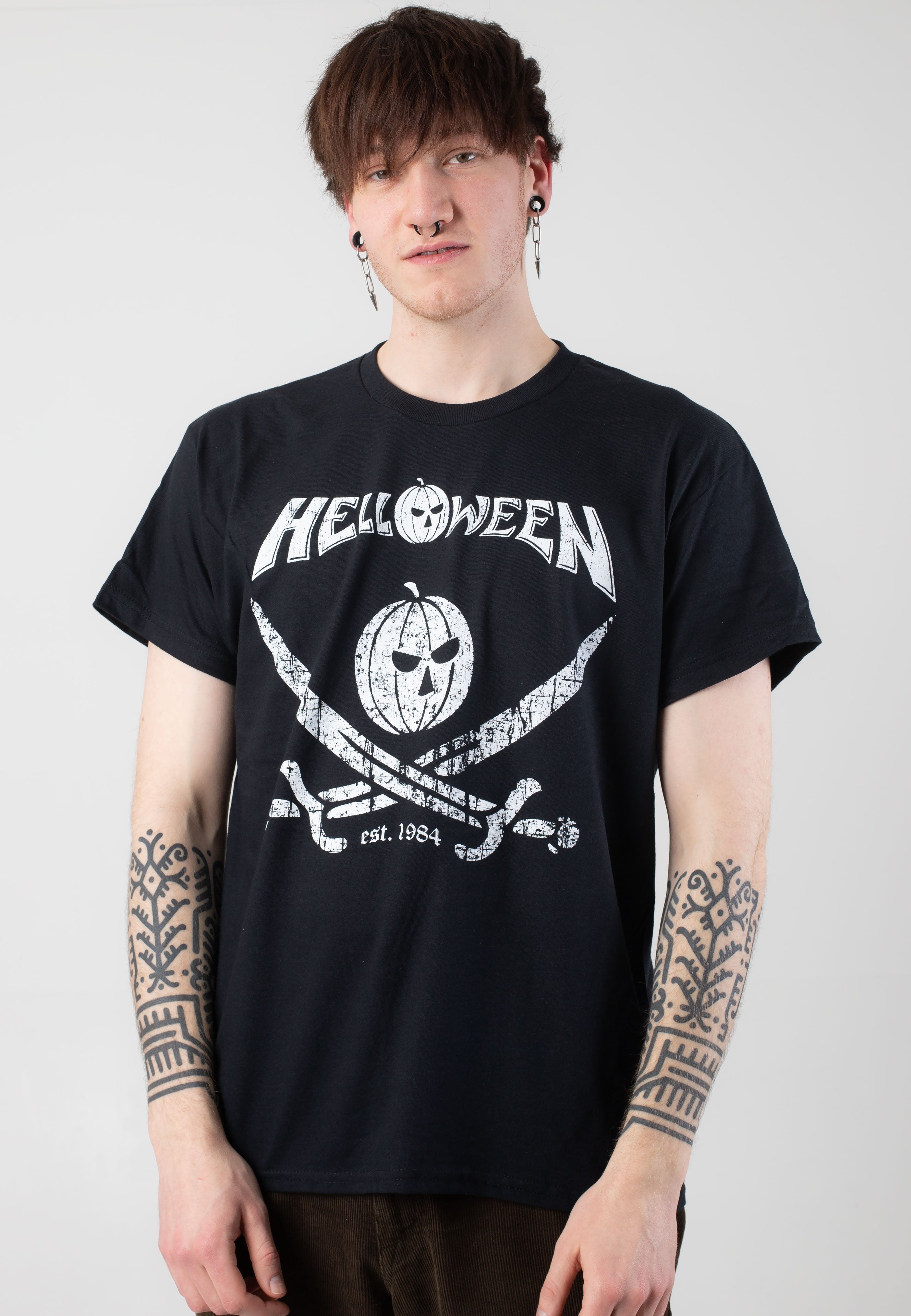 Helloween - Pirate Pumpkin - T-Shirt | Men-Image