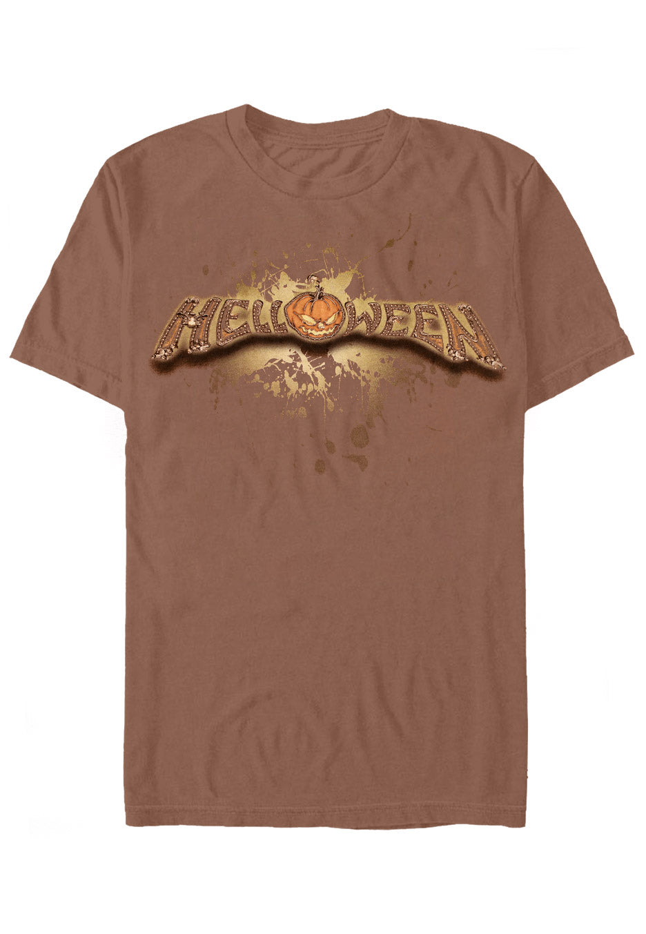 Helloween - Unarmed Chestnut Brown - T-Shirt | Neutral-Image