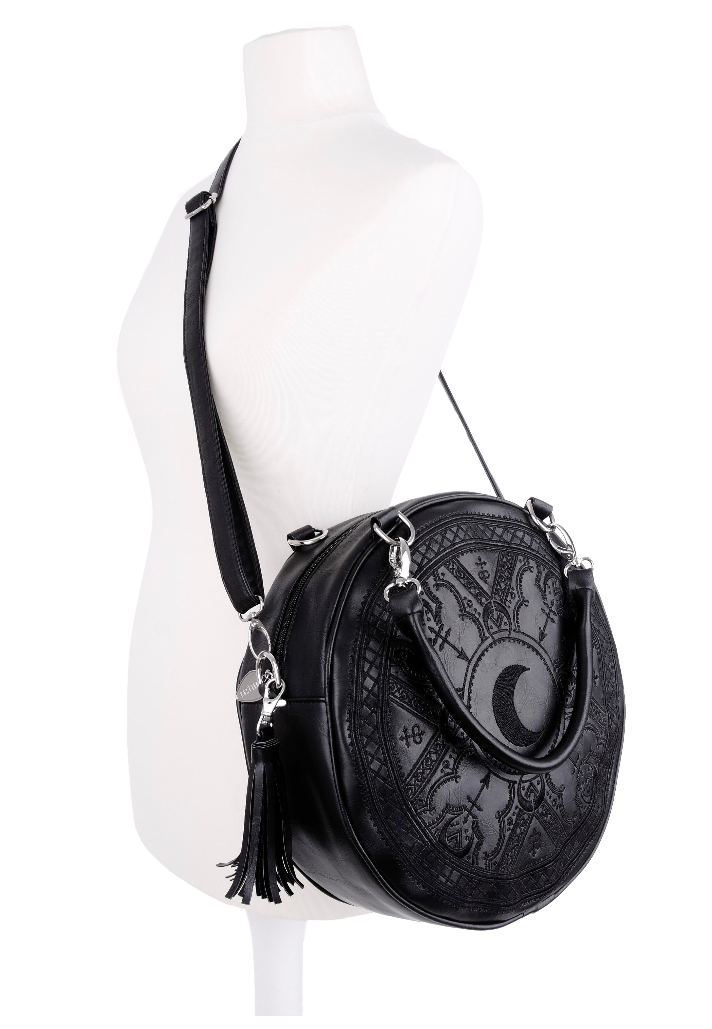 Restyle - Henna Round Black - Bag | Neutral-Image