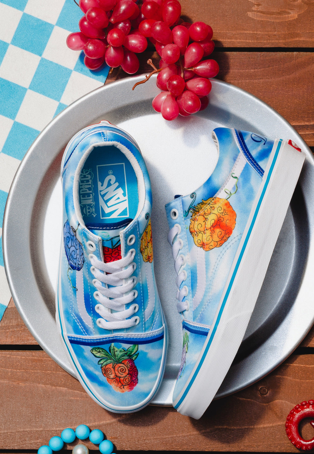 Vans x One Piece - Old Skool Devil Fruit True Blue - Shoes | Impericon