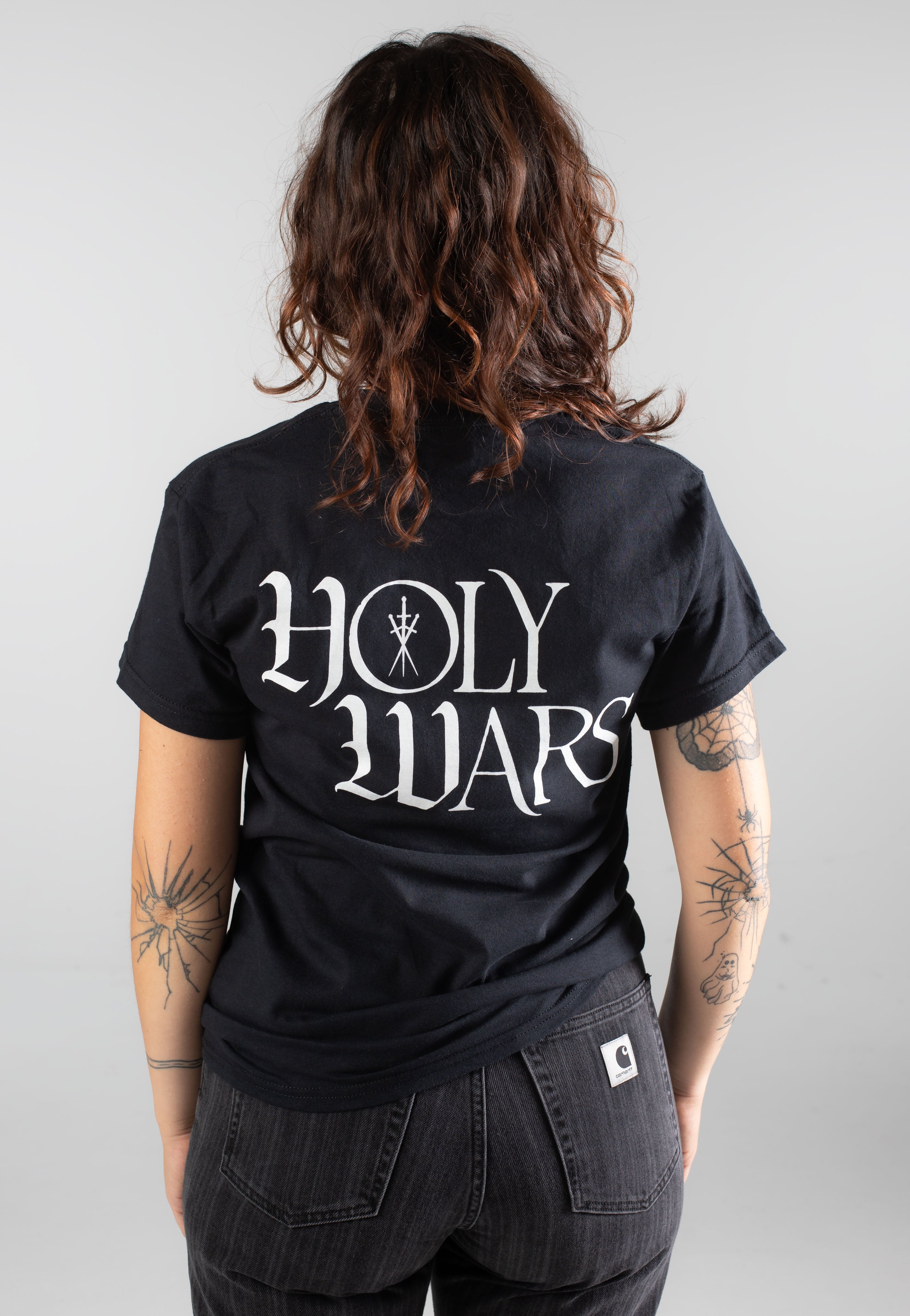 Holy Wars - Logo Tweed - T-Shirt | Women-Image
