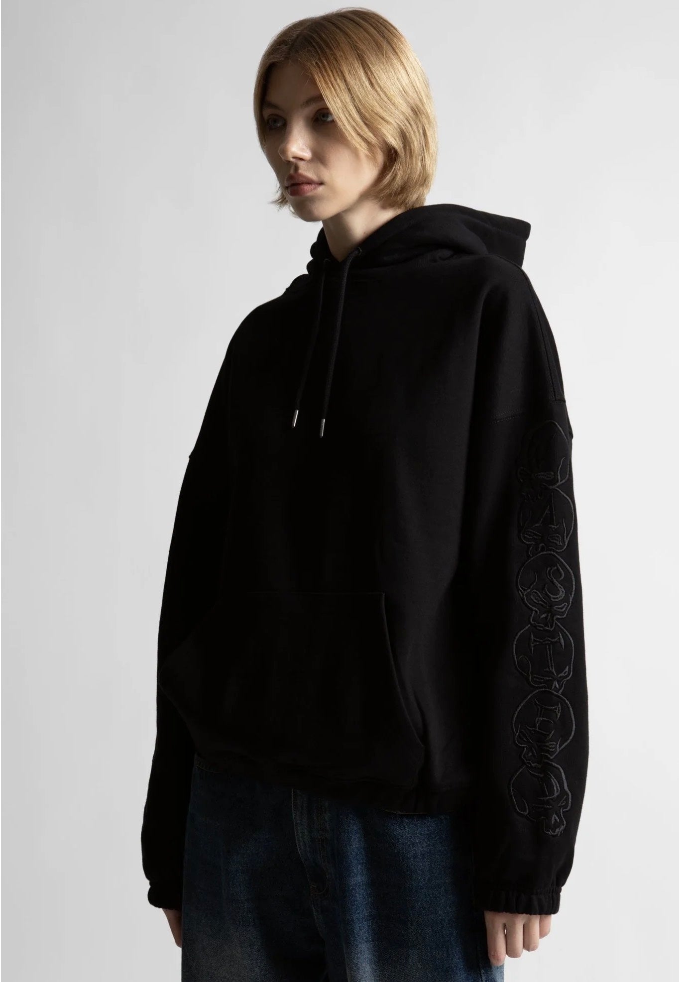 Wasted Paris - Bury Boxy Black - Hoodie | Women-Image