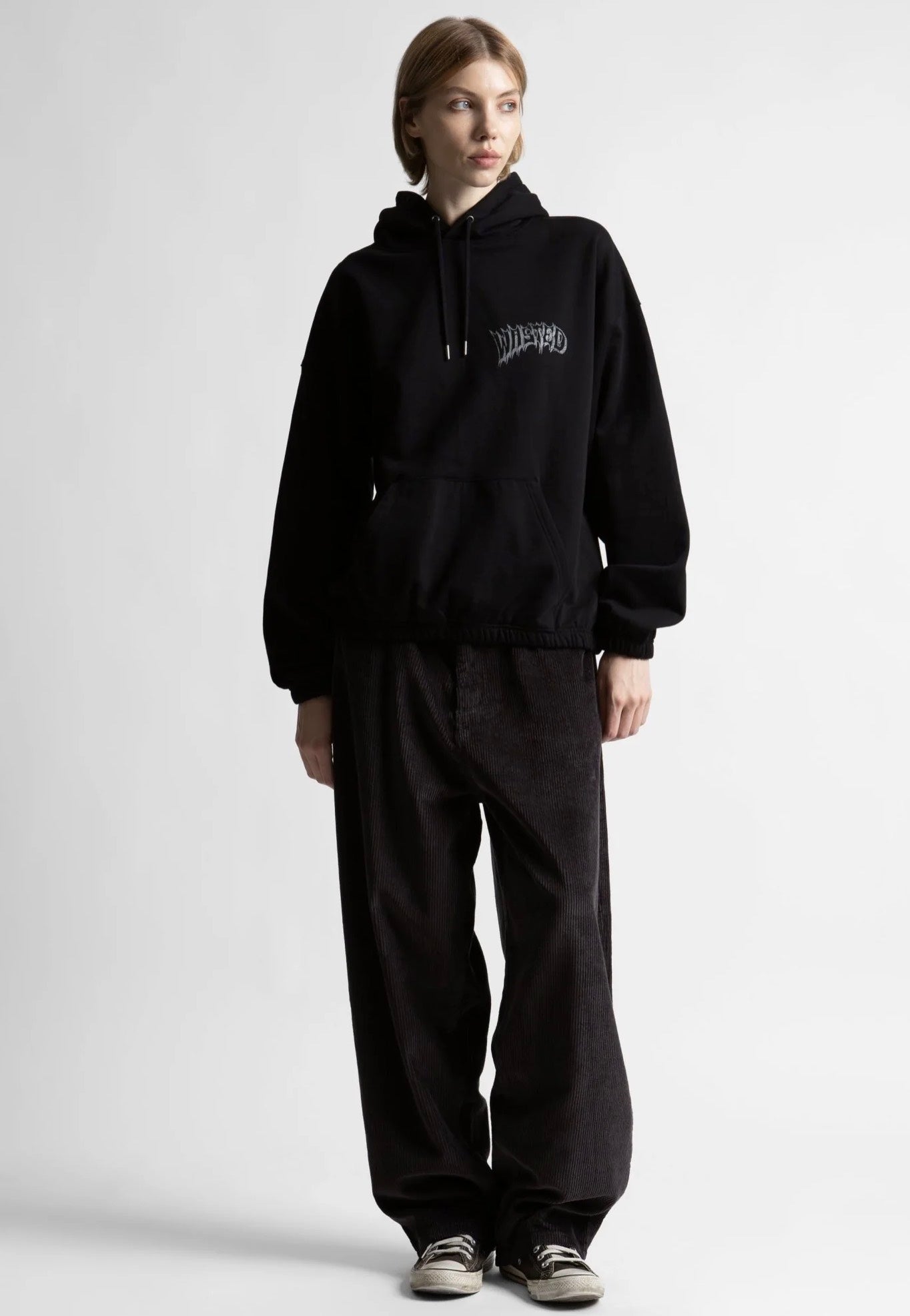 Wasted Paris - Harvest Boxy Black - Hoodie | Women-Image