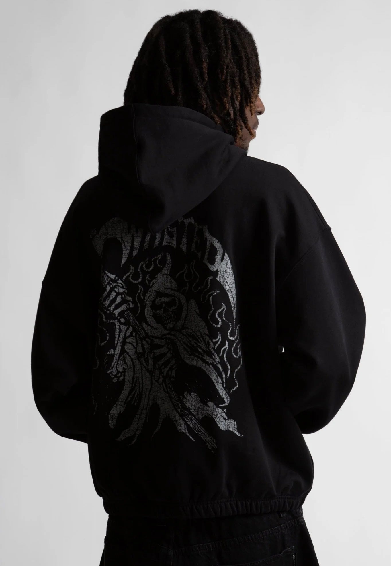 Wasted Paris - Harvest Boxy Black - Hoodie | Men-Image