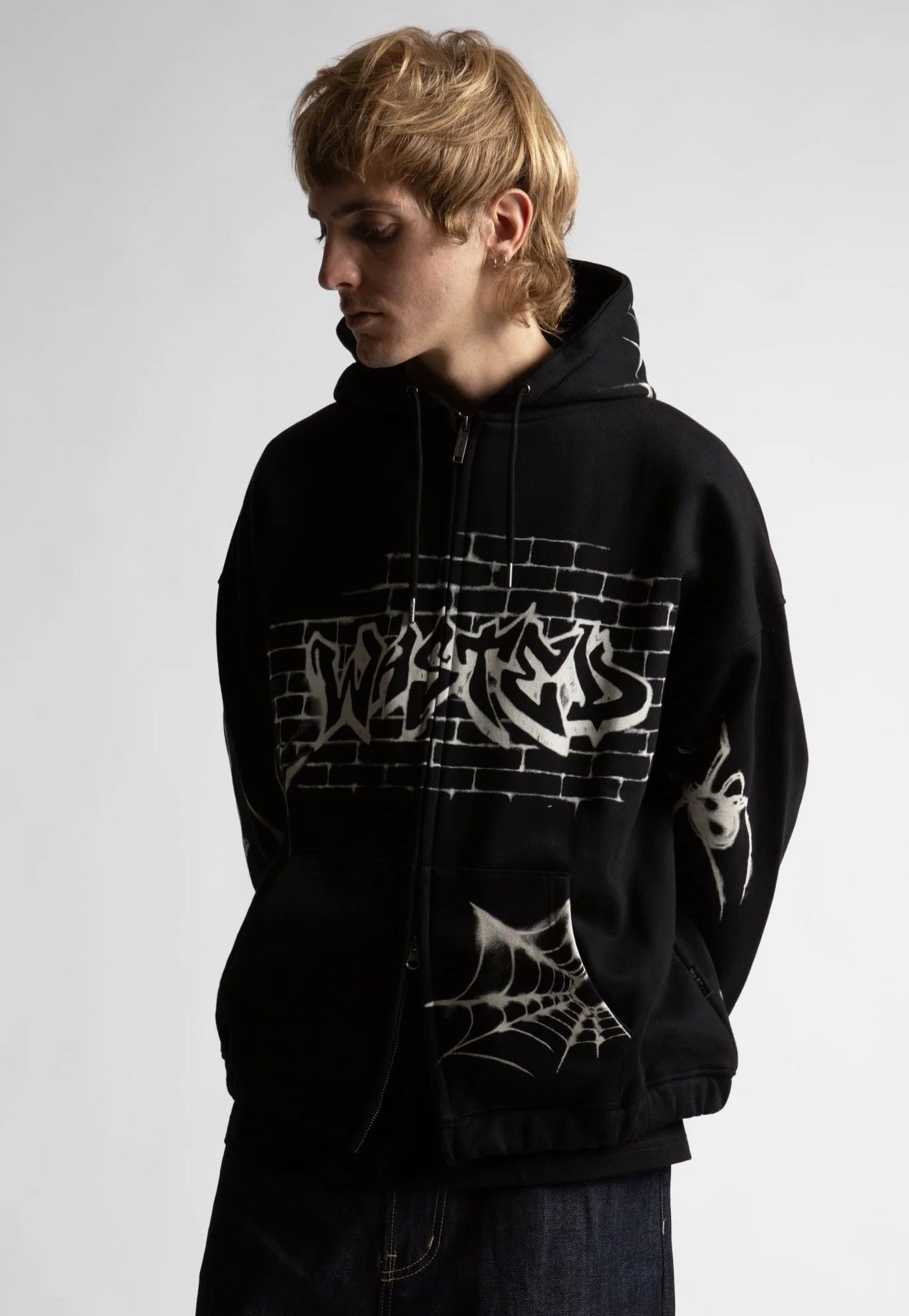 Wasted Paris - ATM Boxy Black - Zipper | Men-Image