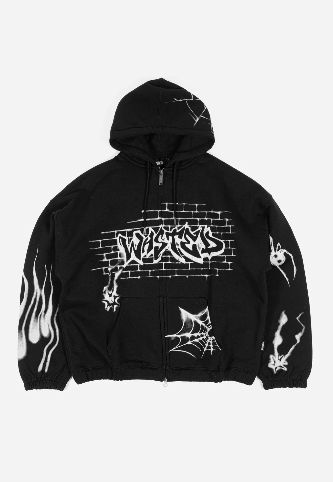 Wasted Paris - ATM Boxy Black - Zipper | Men-Image