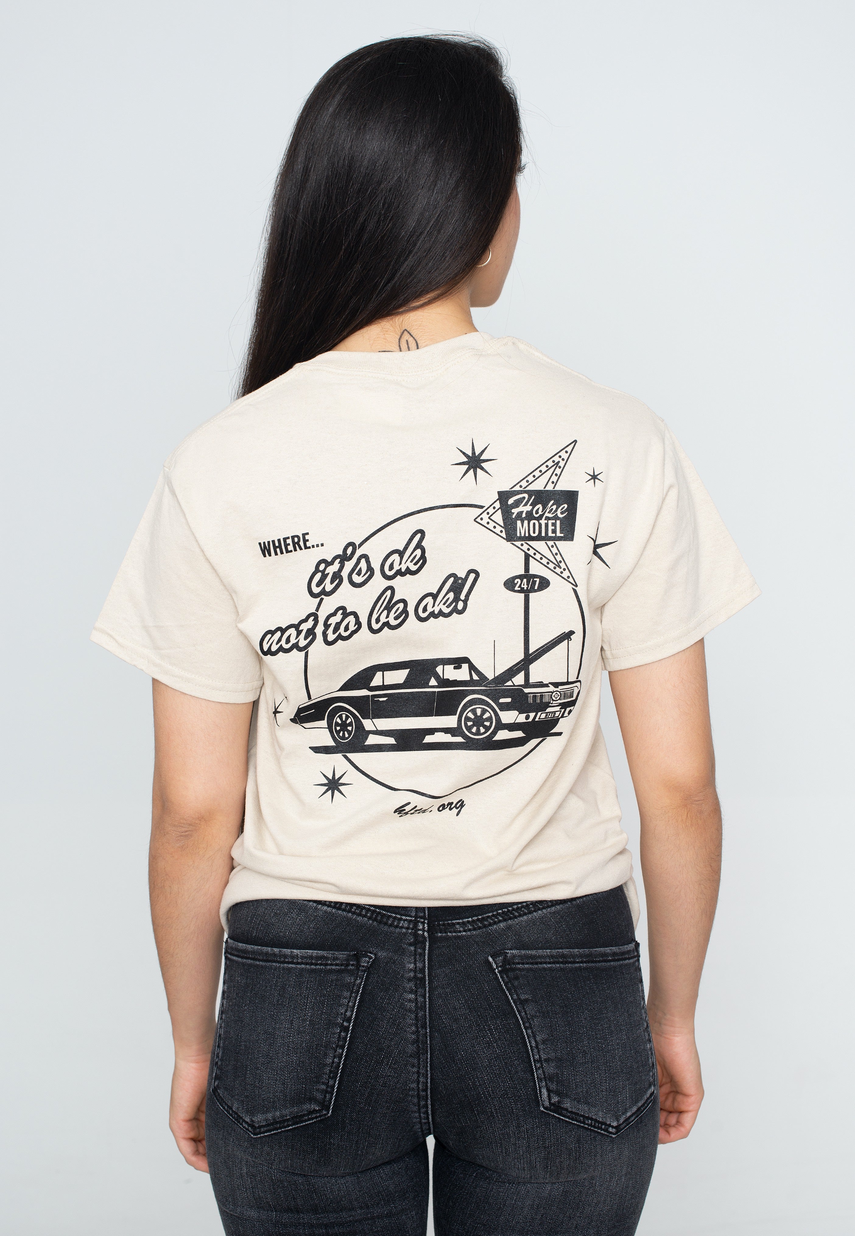Hope For The Day Hope Hotel Sand - T-Shirt | Impericon