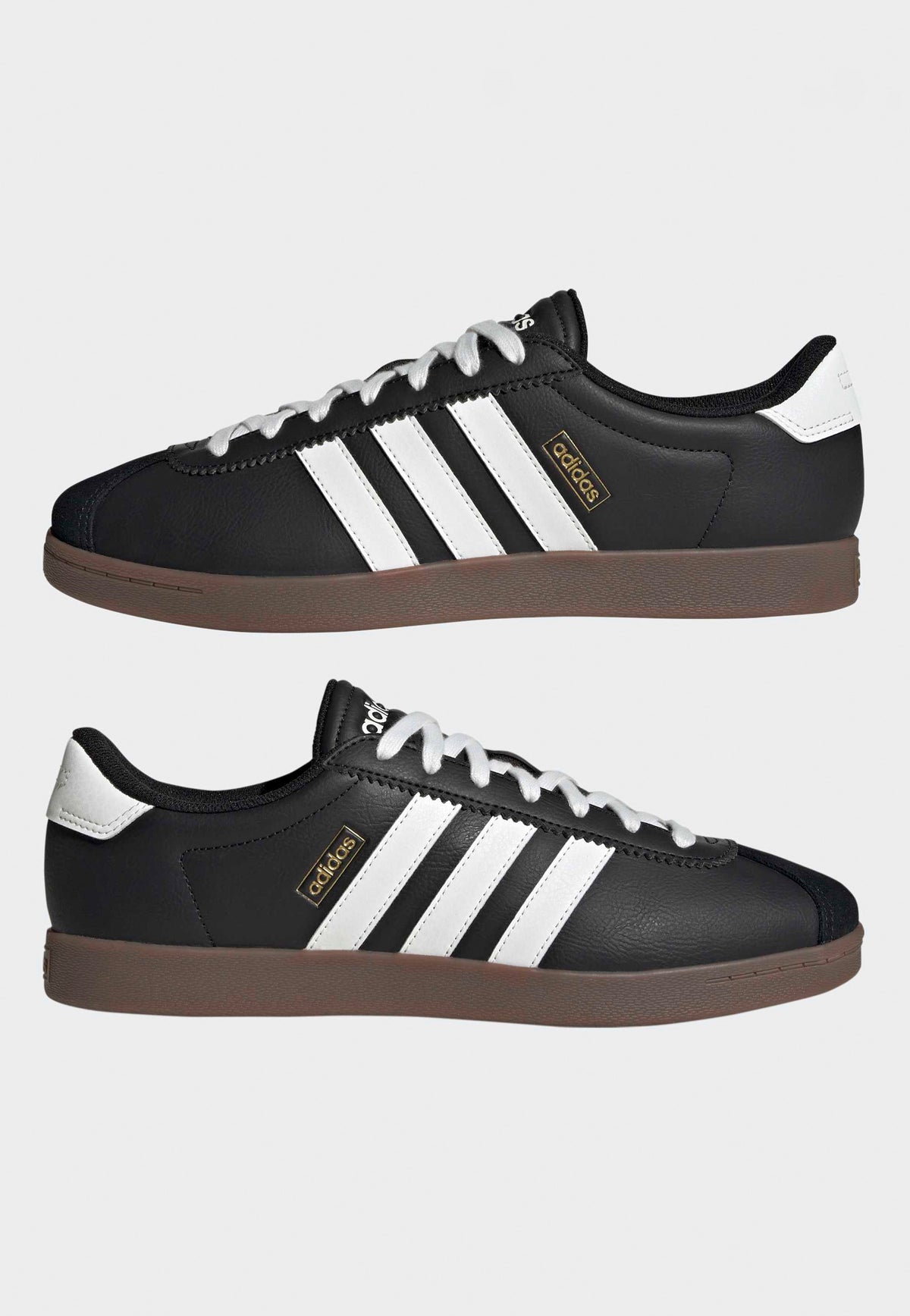 Adidas VL Court Lo Cblack/Cwhite/Gum5 Skor | Men-Image