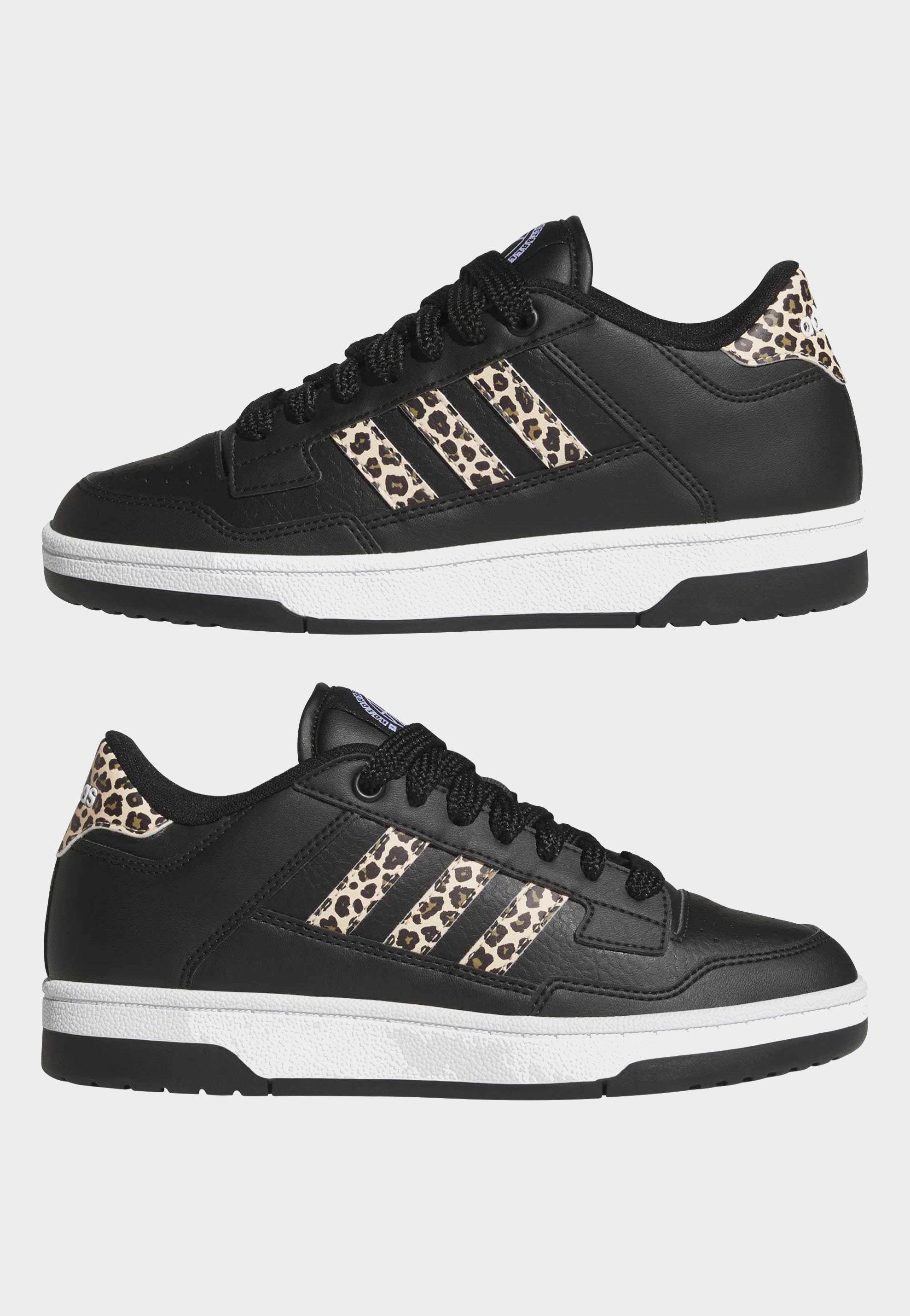 Adidas Rapid Court Low W Cblack/Supcol/Ftwwht Girl Shoes | Women-Image