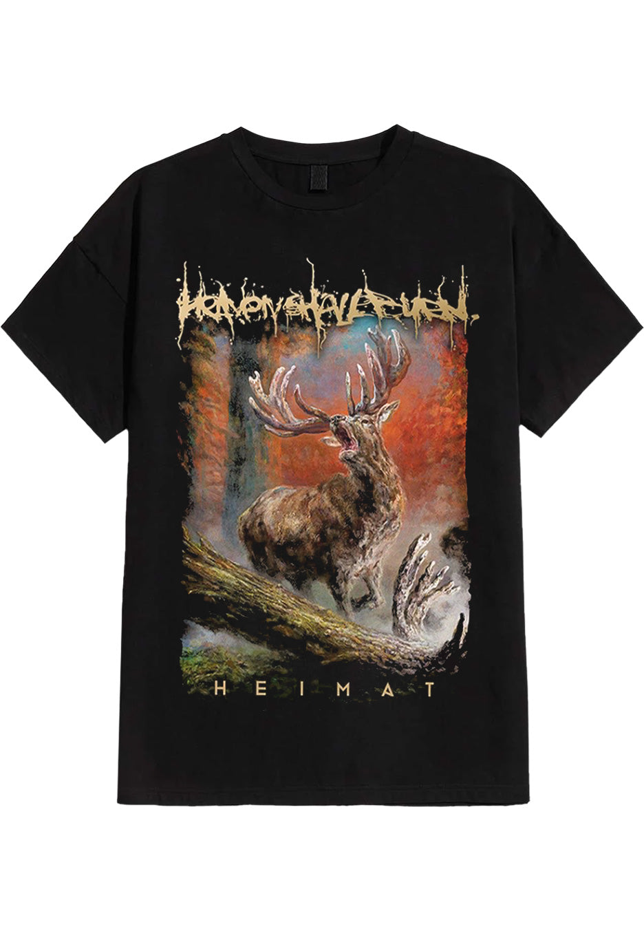 Heaven Shall Burn - Heimat Over Europe Tour 2026 Hirsch - T-Shirt | Neutral-Image