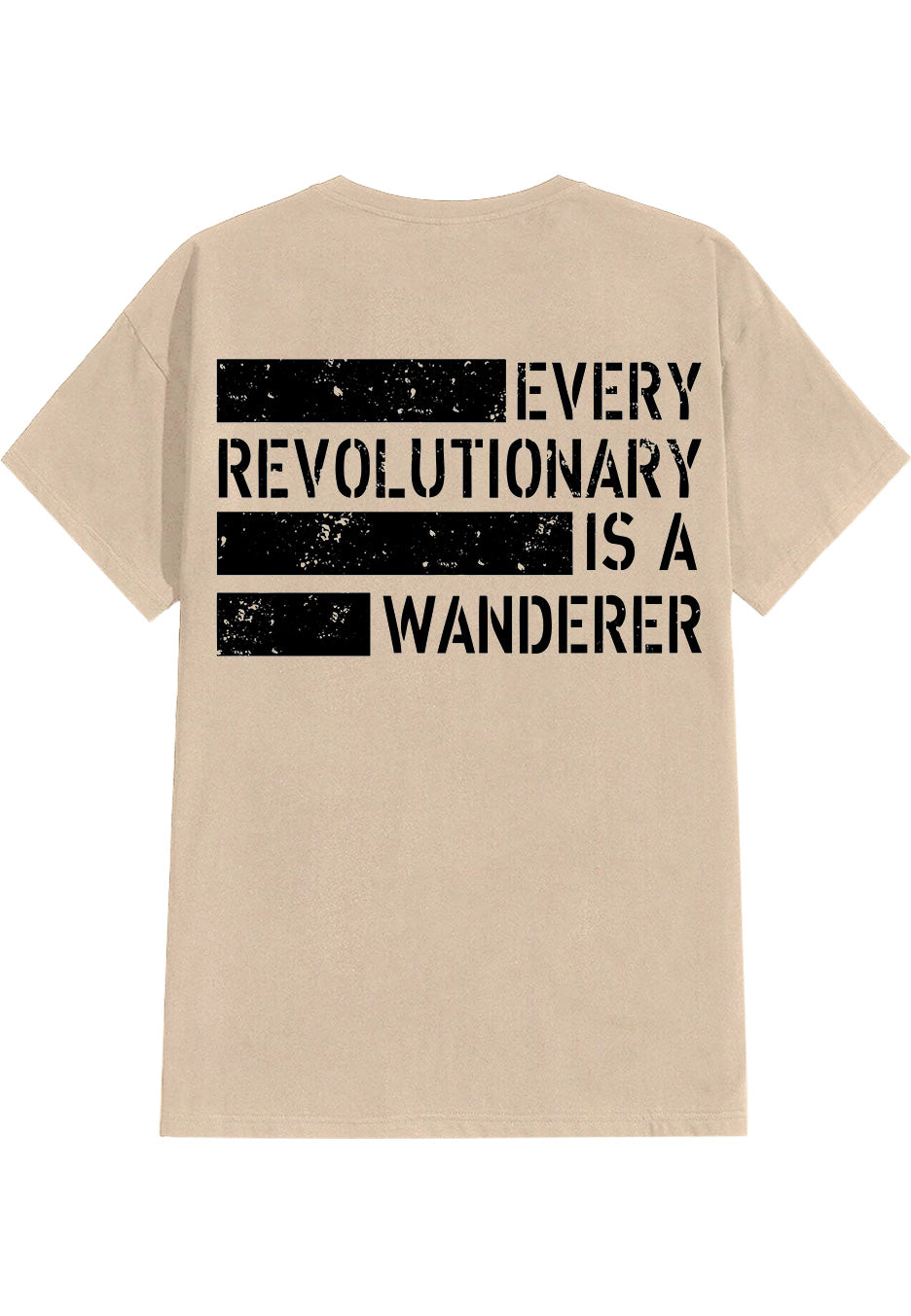 Heaven Shall Burn Revolutionary Wanderer Tan T-Shirt | Neutral-Image