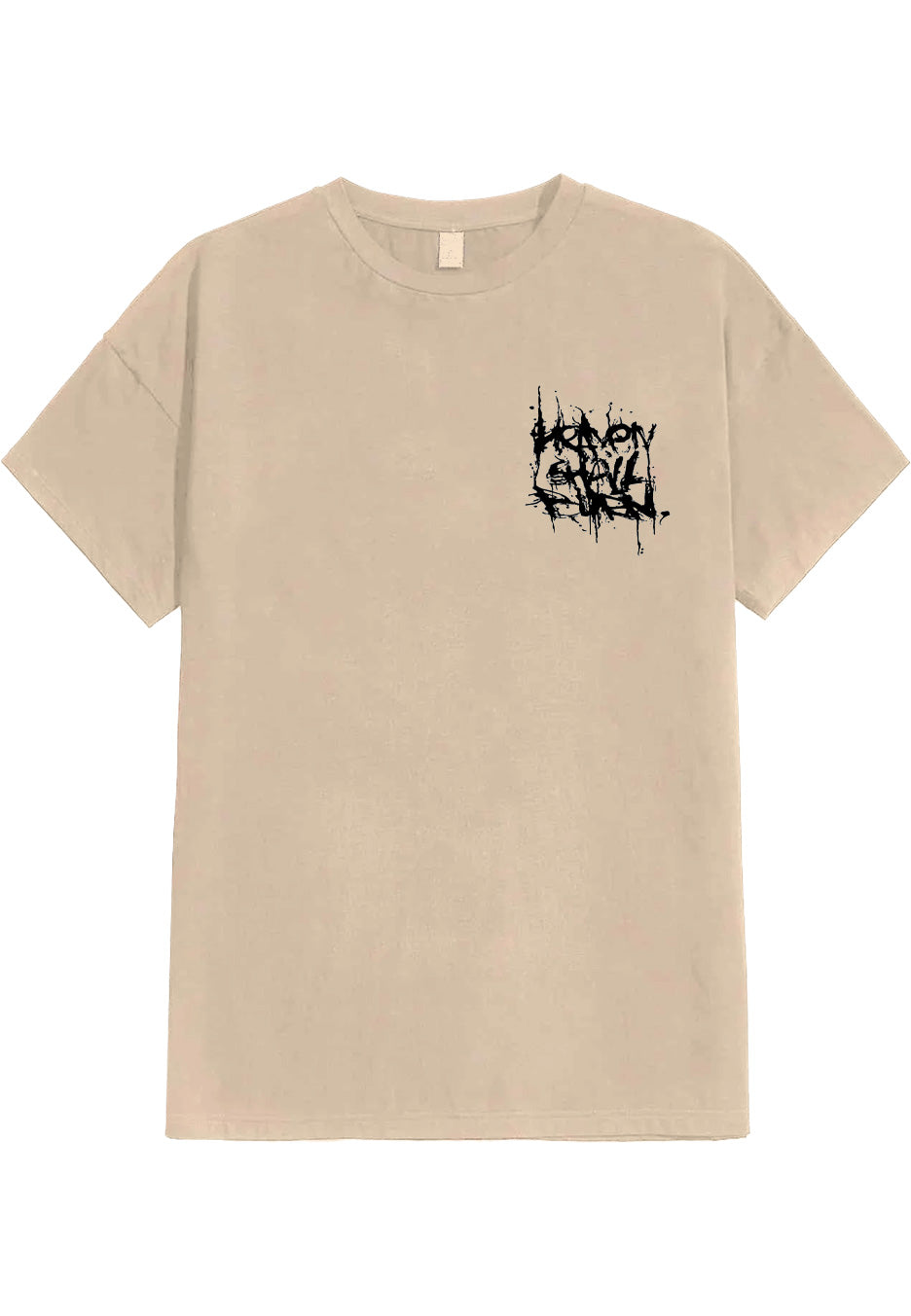 Heaven Shall Burn Revolutionary Wanderer Tan T-Shirt | Neutral-Image