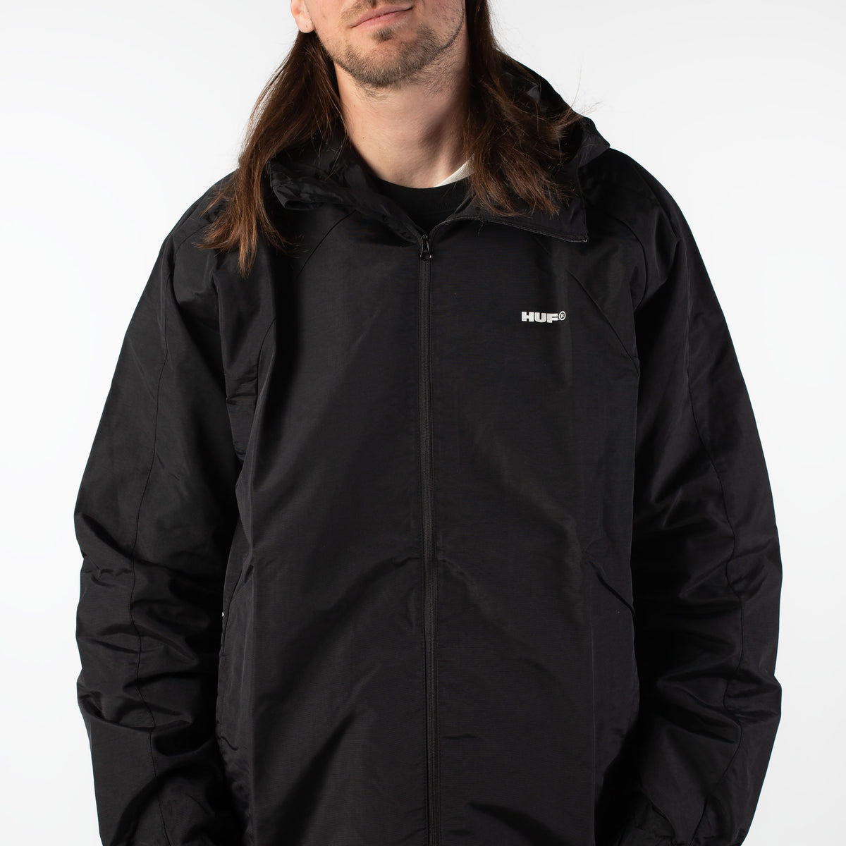 HUF - All Caps Shell Black - Jacket | Impericon