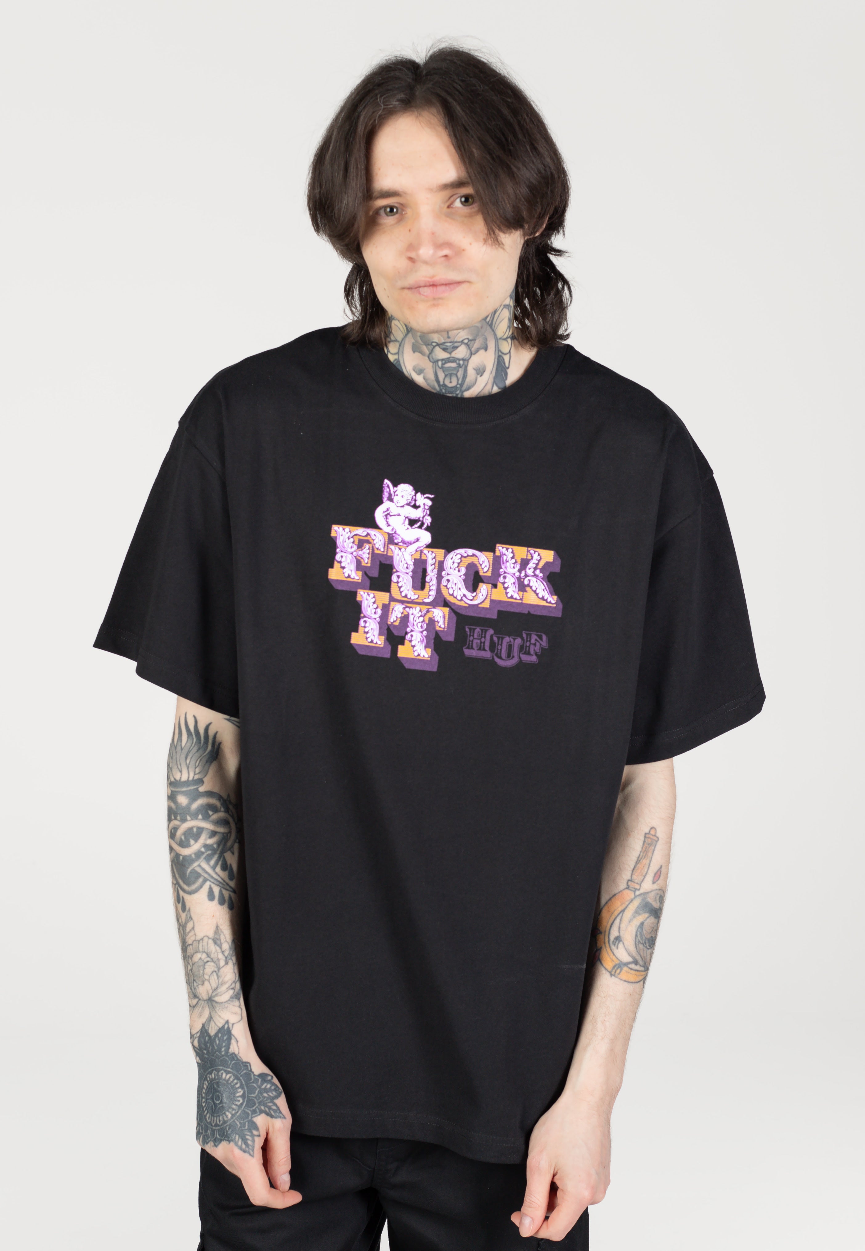 HUF - Divine Black - T-Shirt | Men-Image