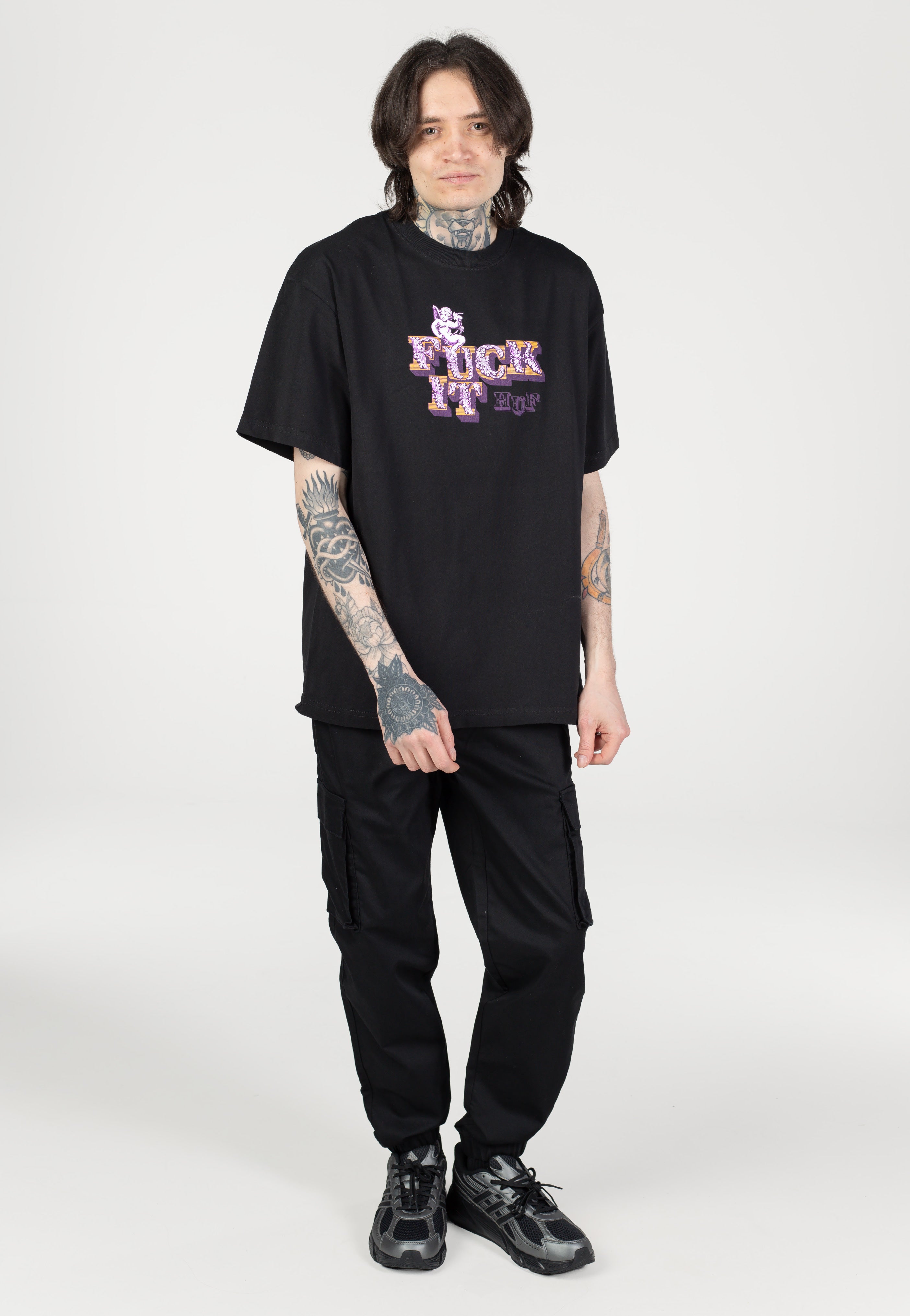 HUF - Divine Black - T-Shirt | Men-Image