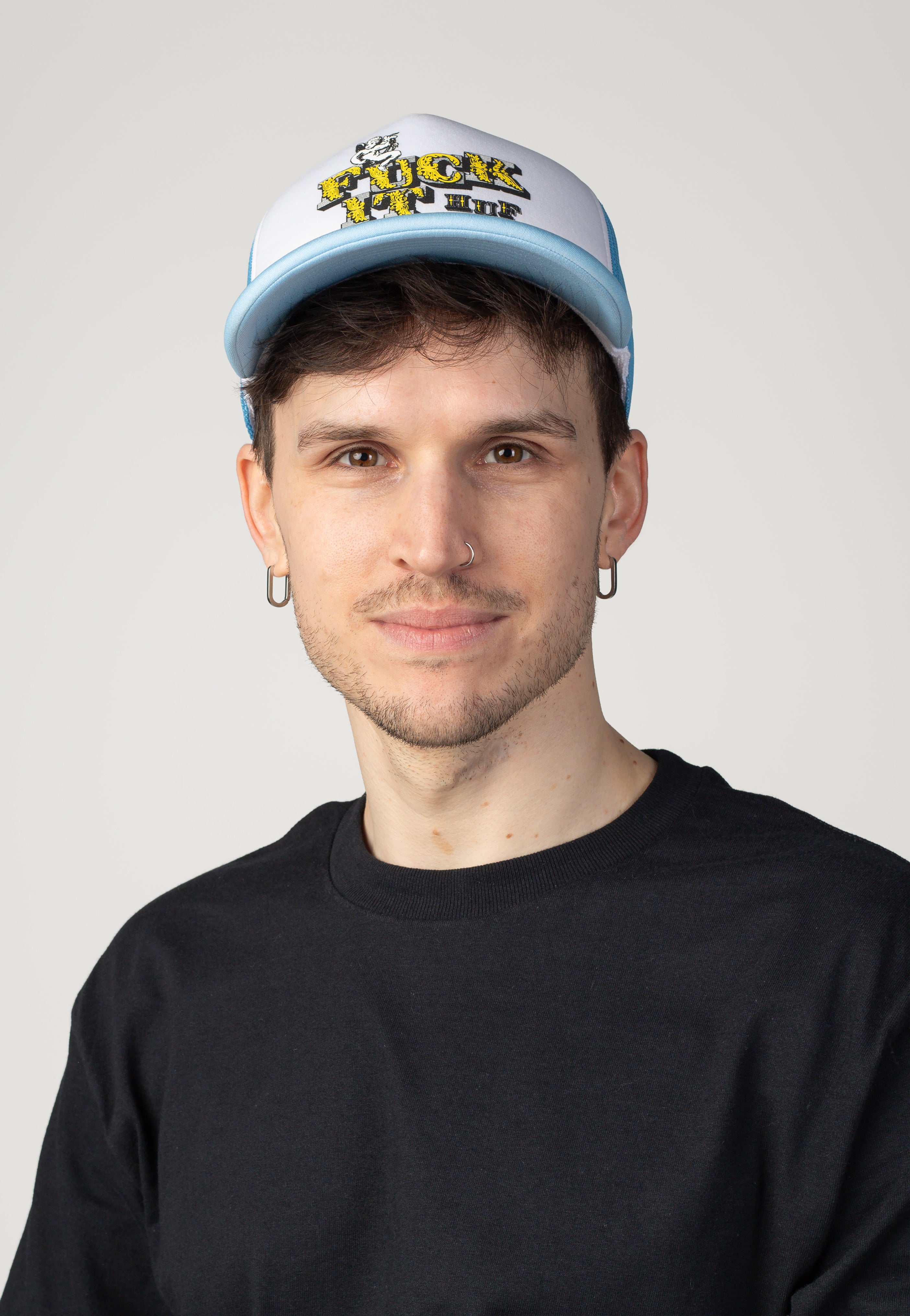 HUF - Divine Trucker Light Blue - Cap | Neutral-Image
