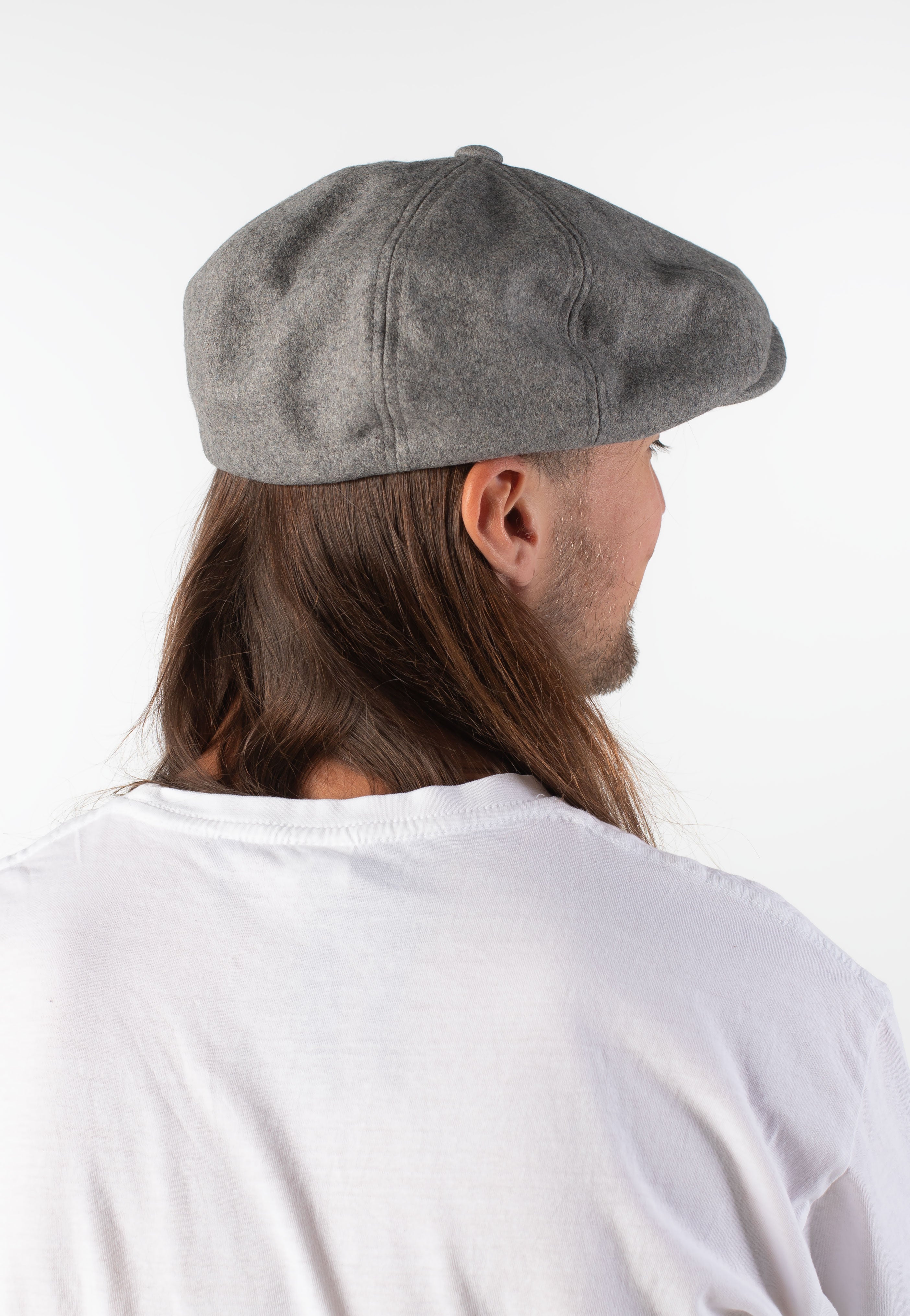 Brixton - Brood Flannel Dark Heather Grey/Washed Navy - Cap | Neutral-Image