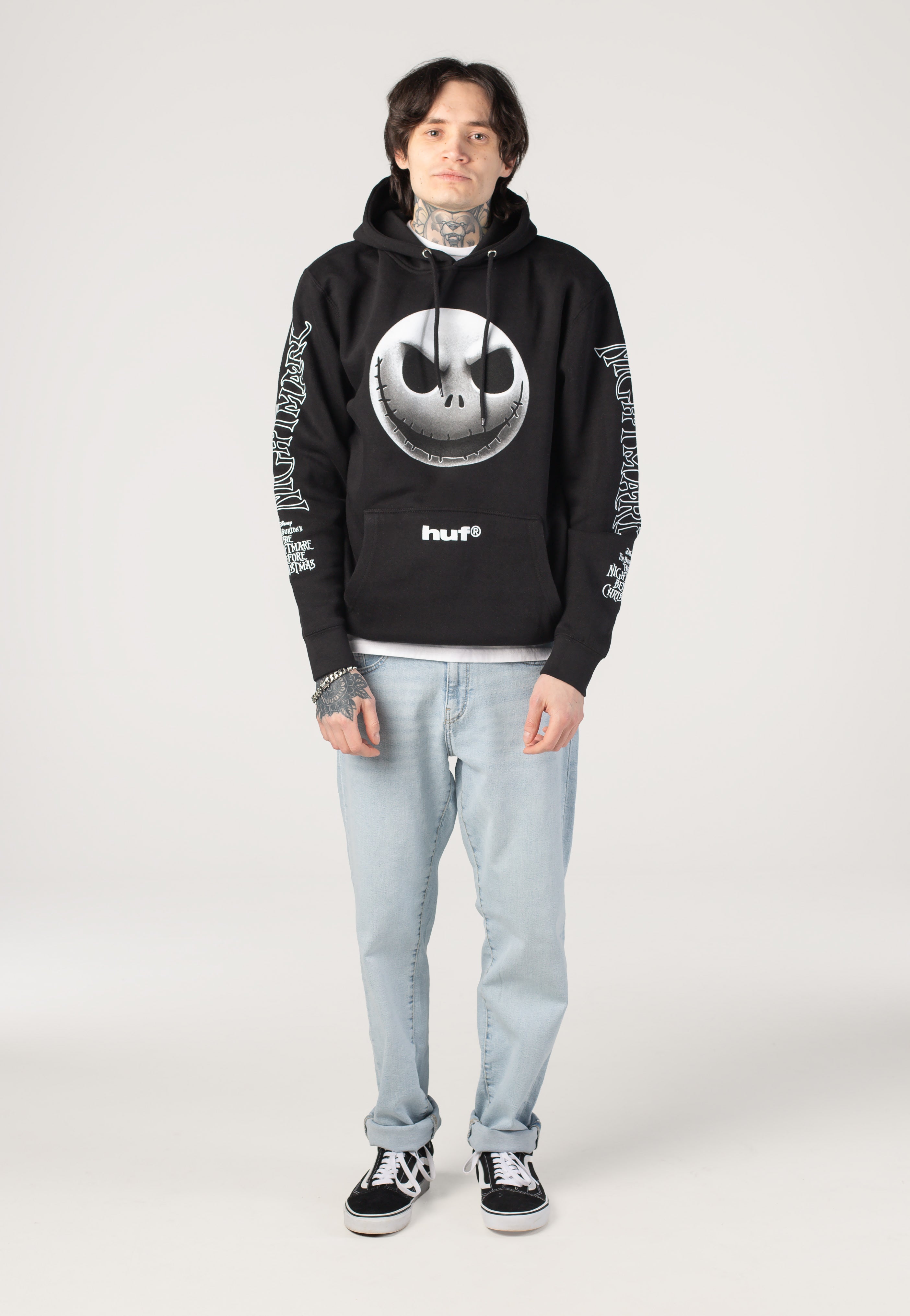 HUF x The Nightmare Before Christmas - Jack Skellington Black