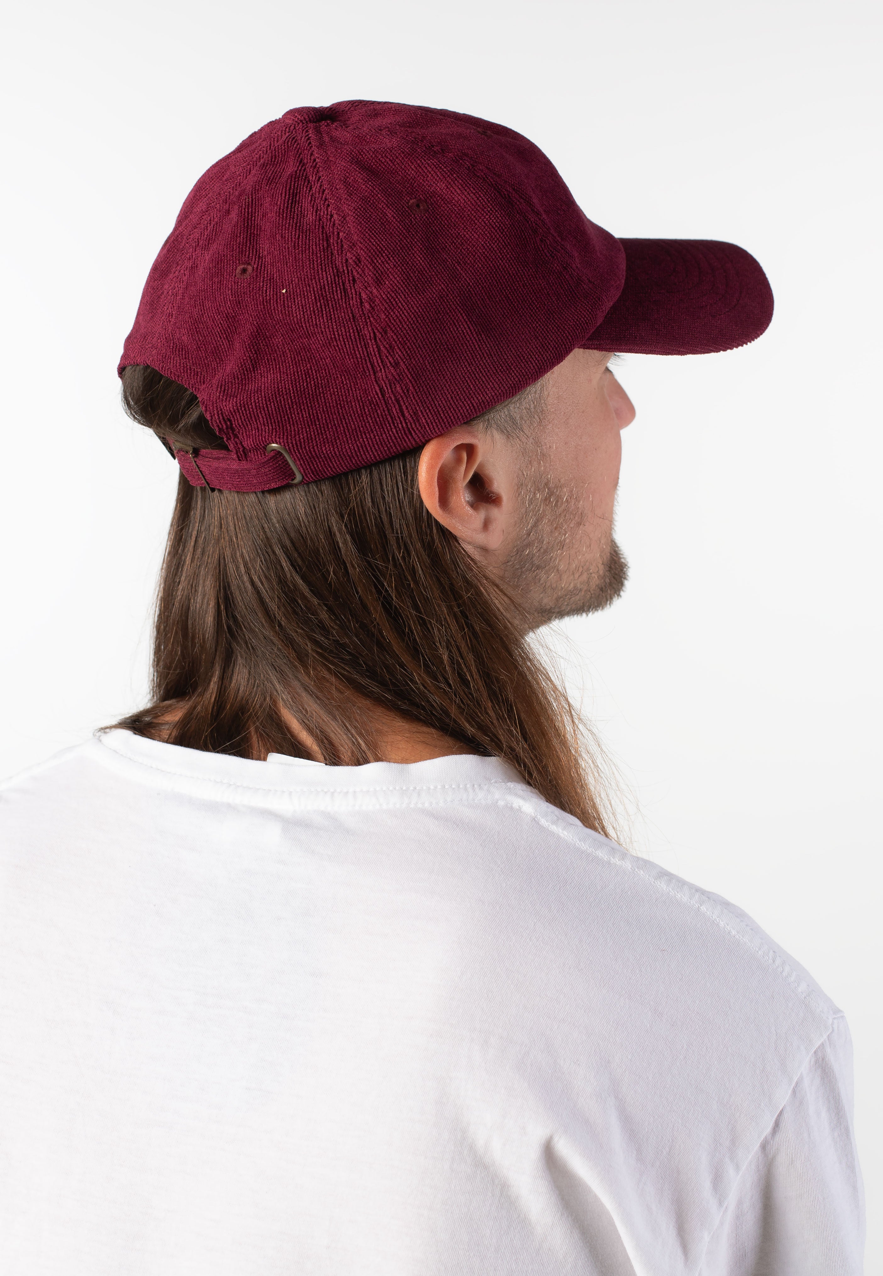 HUF - OG Corduroy 6 Panel Deep Wine - Cap | Neutral-Image