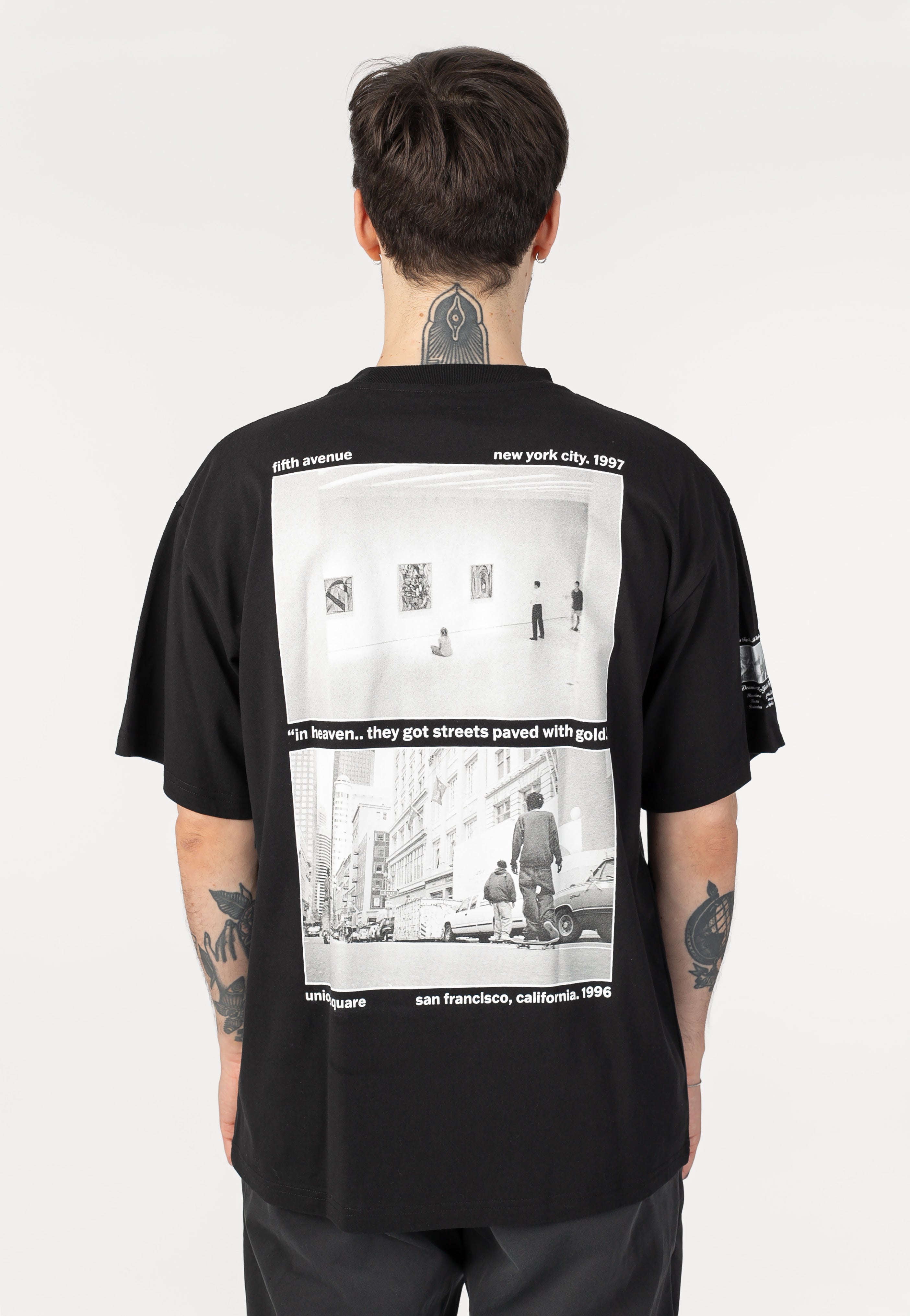 HUF - Paved With Gold Black - T-Shirt | Men-Image
