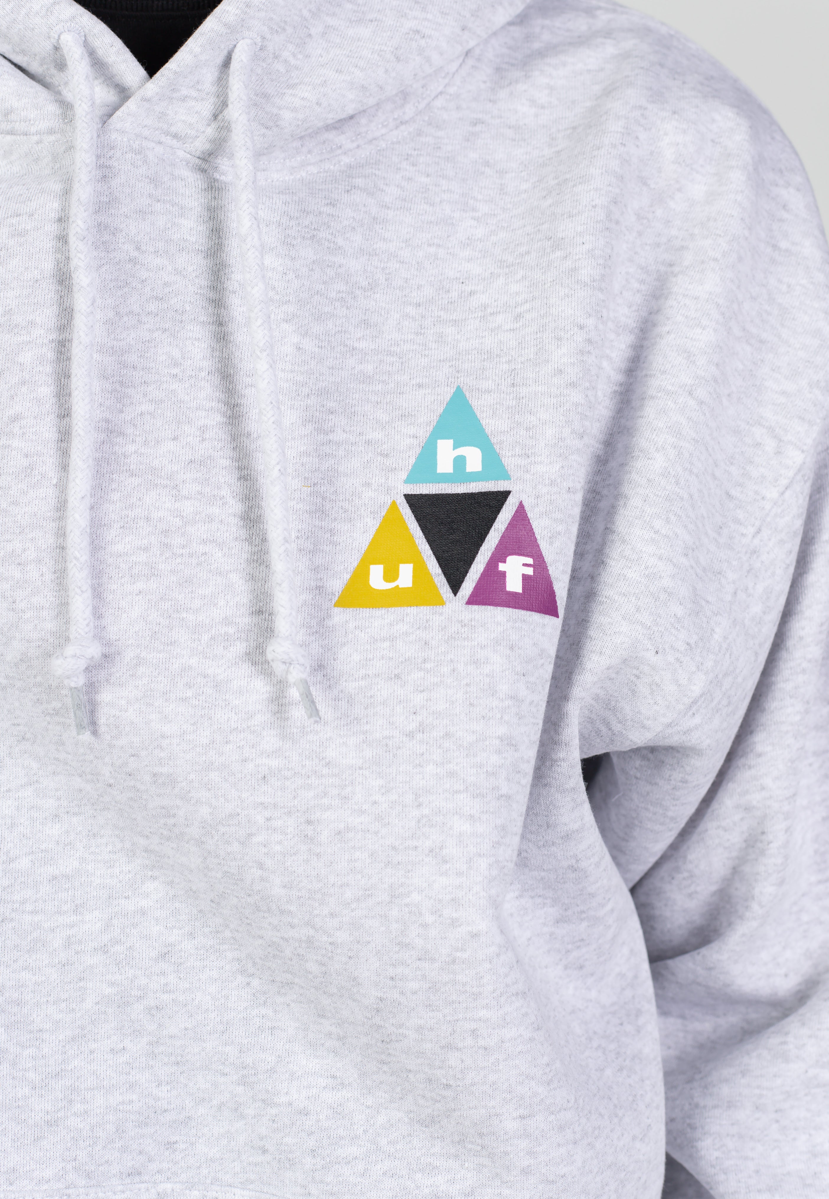 HUF - Prism TT PO Heather Grey - Hoodie | Men-Image