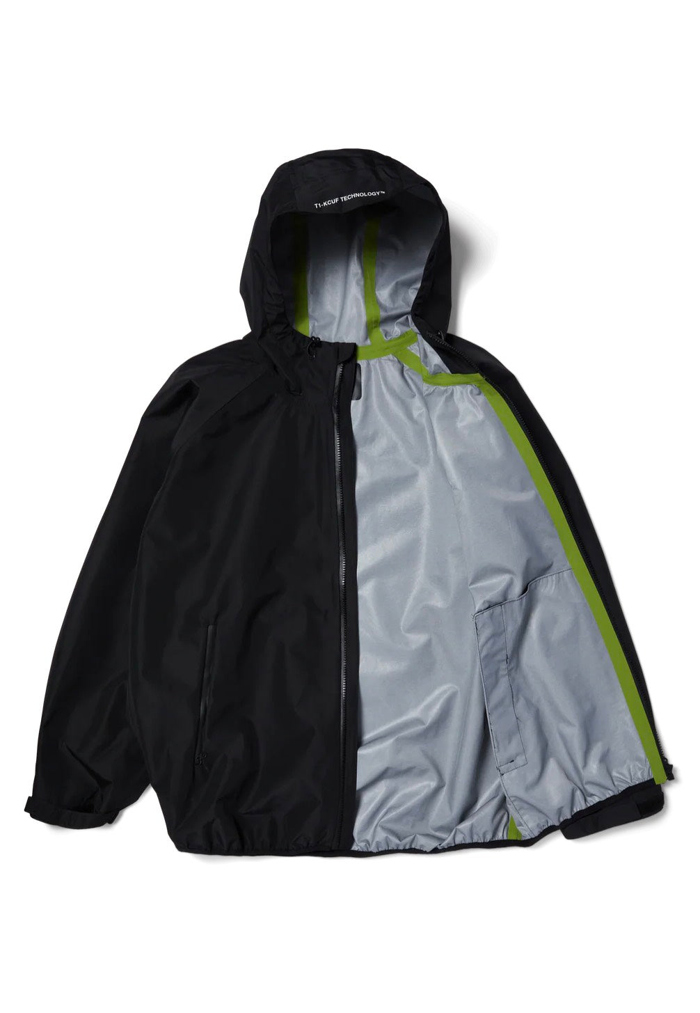 HUF - Rainier Shell Black - Jacket | Men-Image
