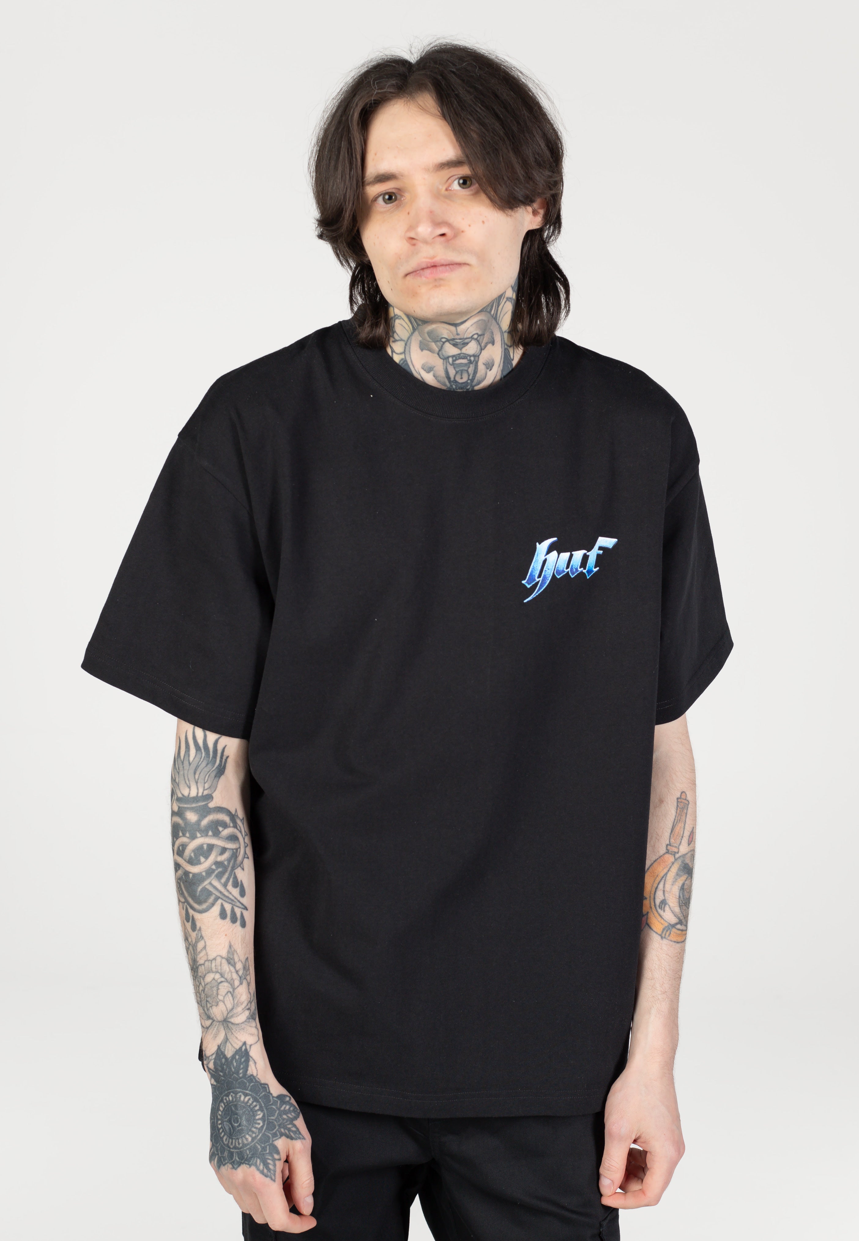 HUF - Sector Black - T-Shirt | Men-Image