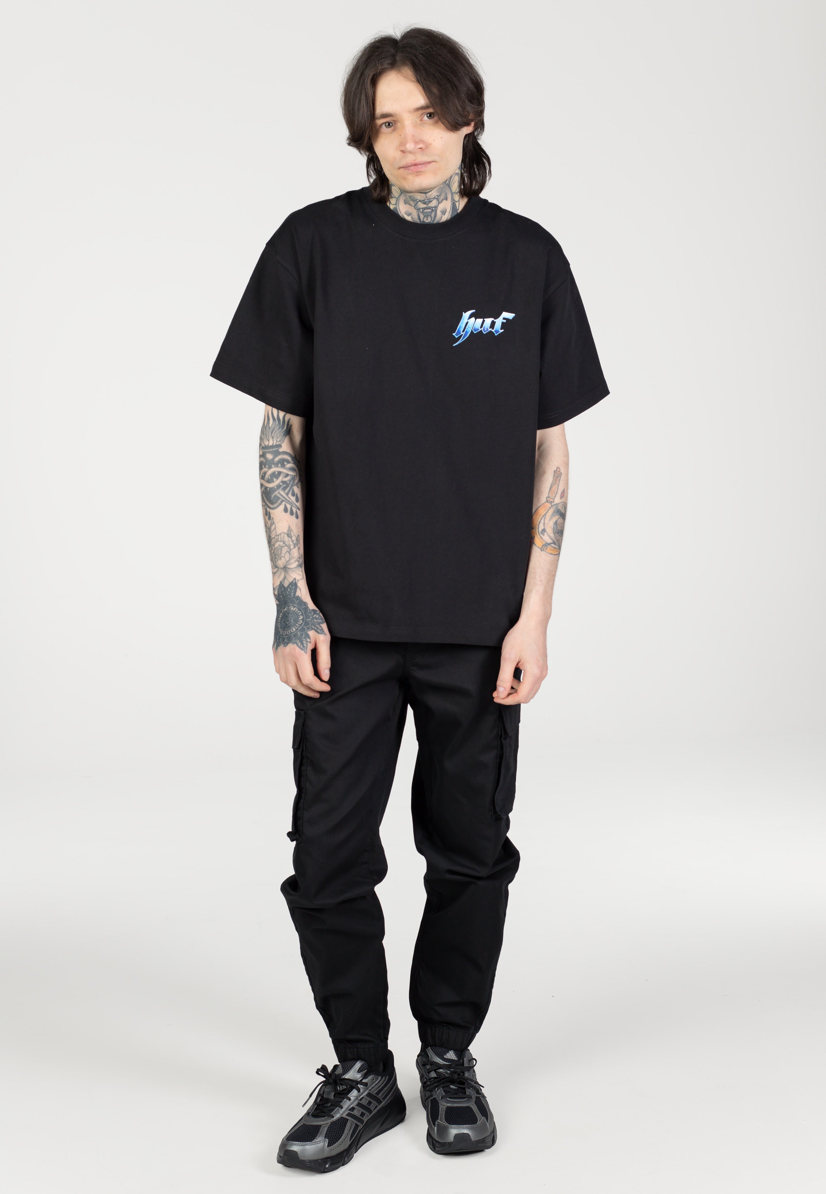 HUF - Sector Black - T-Shirt | Men-Image