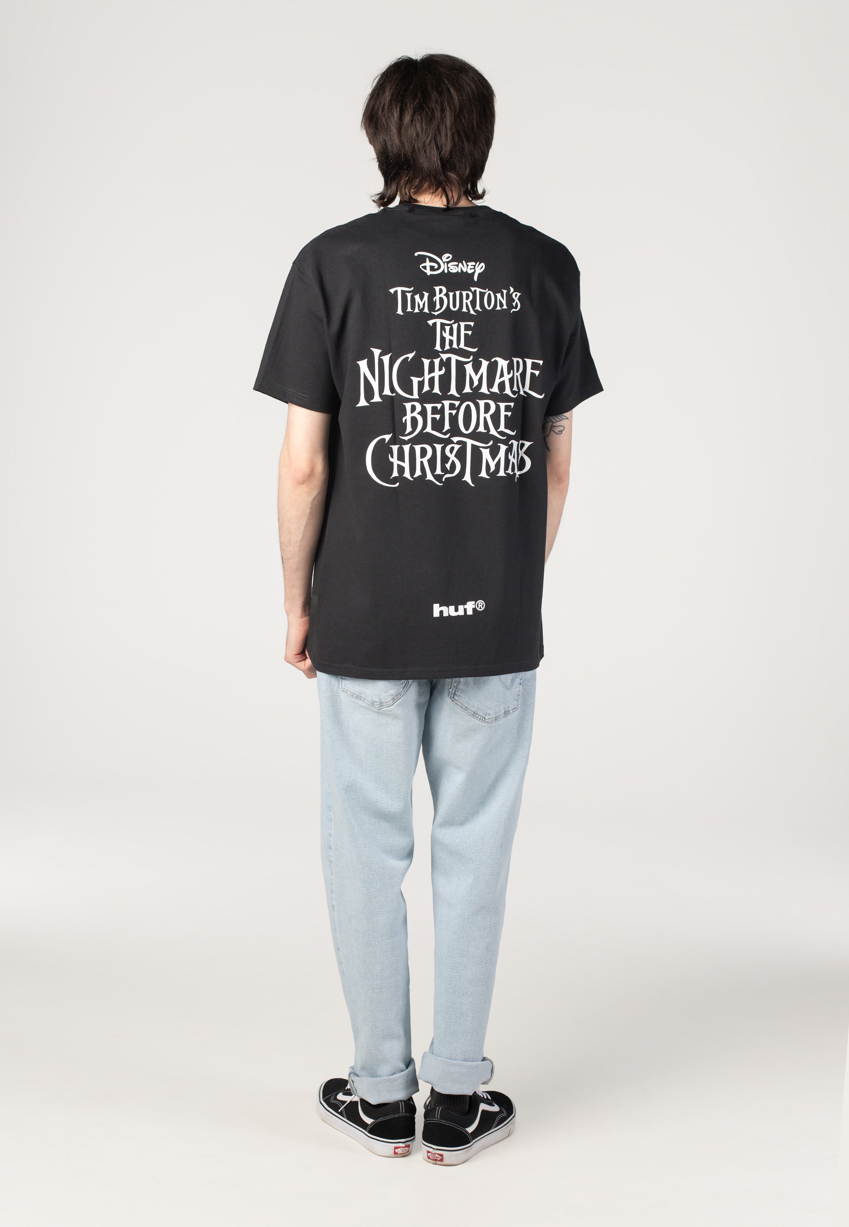 HUF x The Nightmare Before Christmas - Spiral Hill Black - T-Shirt | Men-Image
