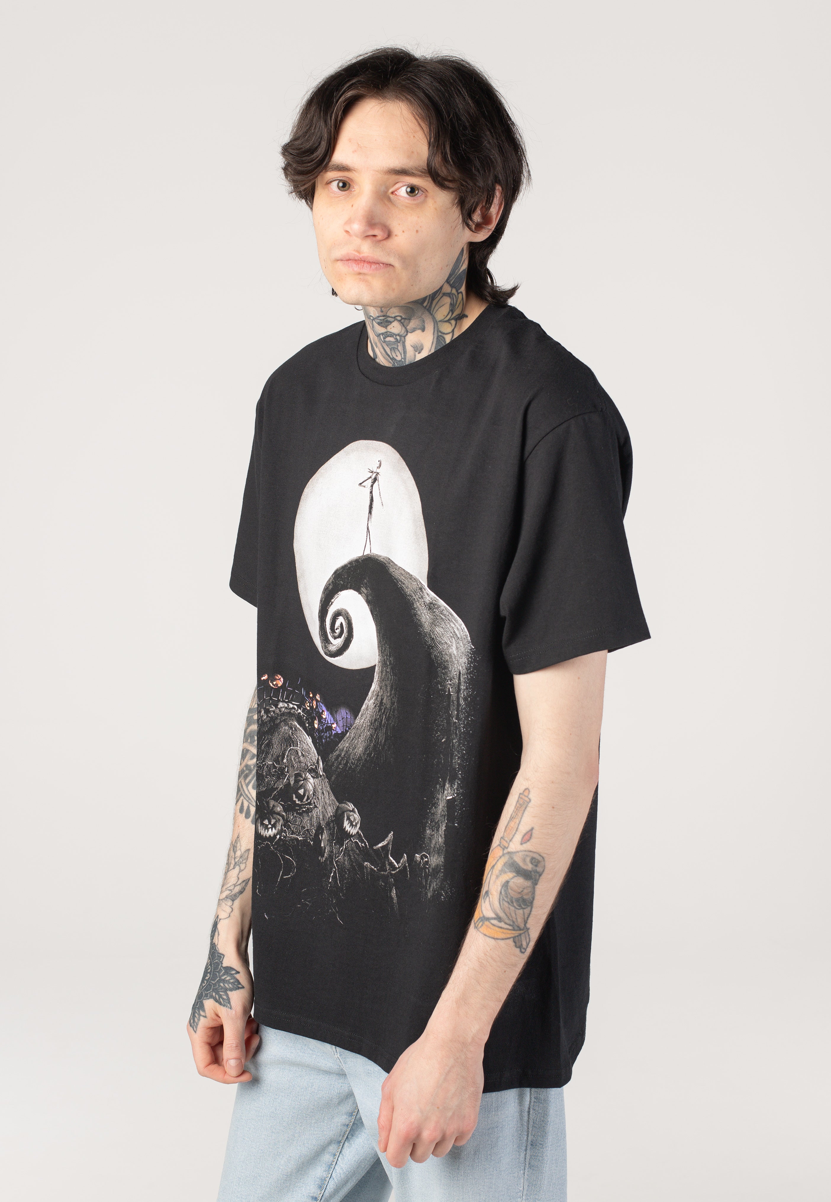 HUF x The Nightmare Before Christmas - Spiral Hill Black - T-Shirt | Men-Image
