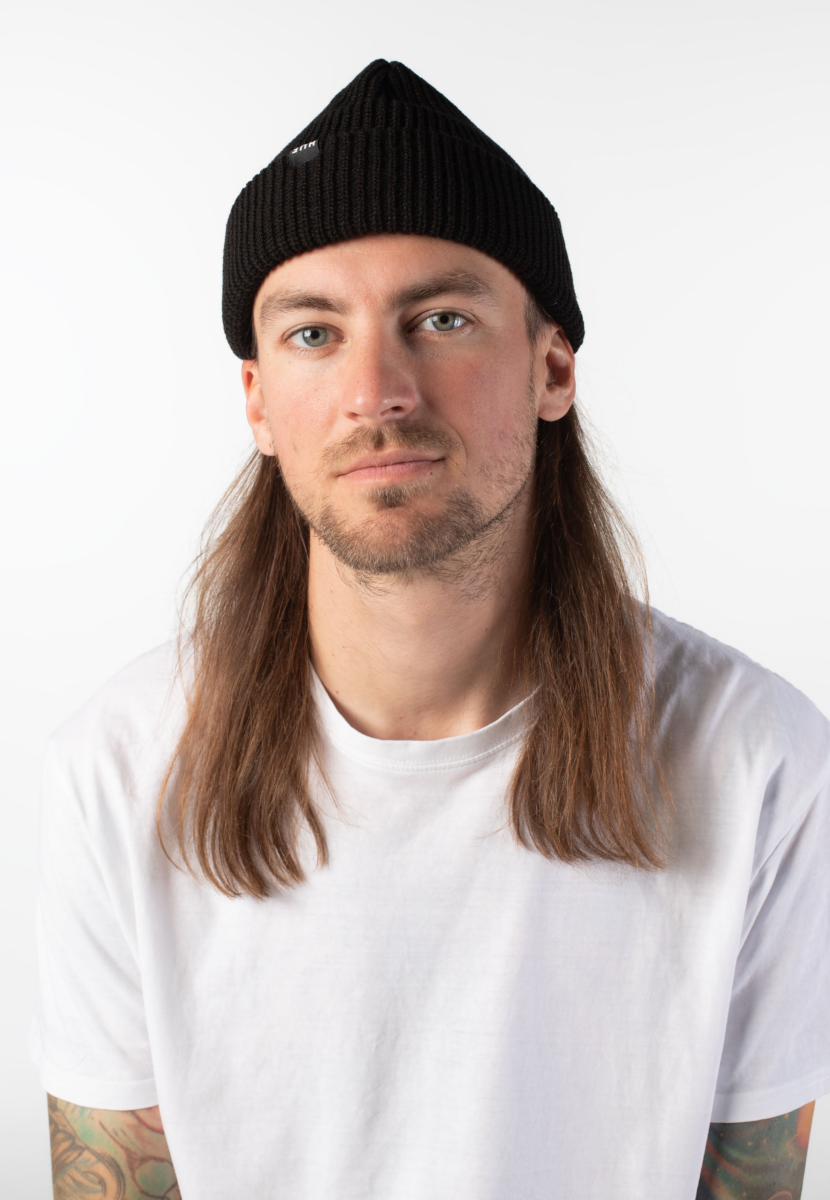 HUF - Usual Cuff Black - Beanie | Neutral-Image