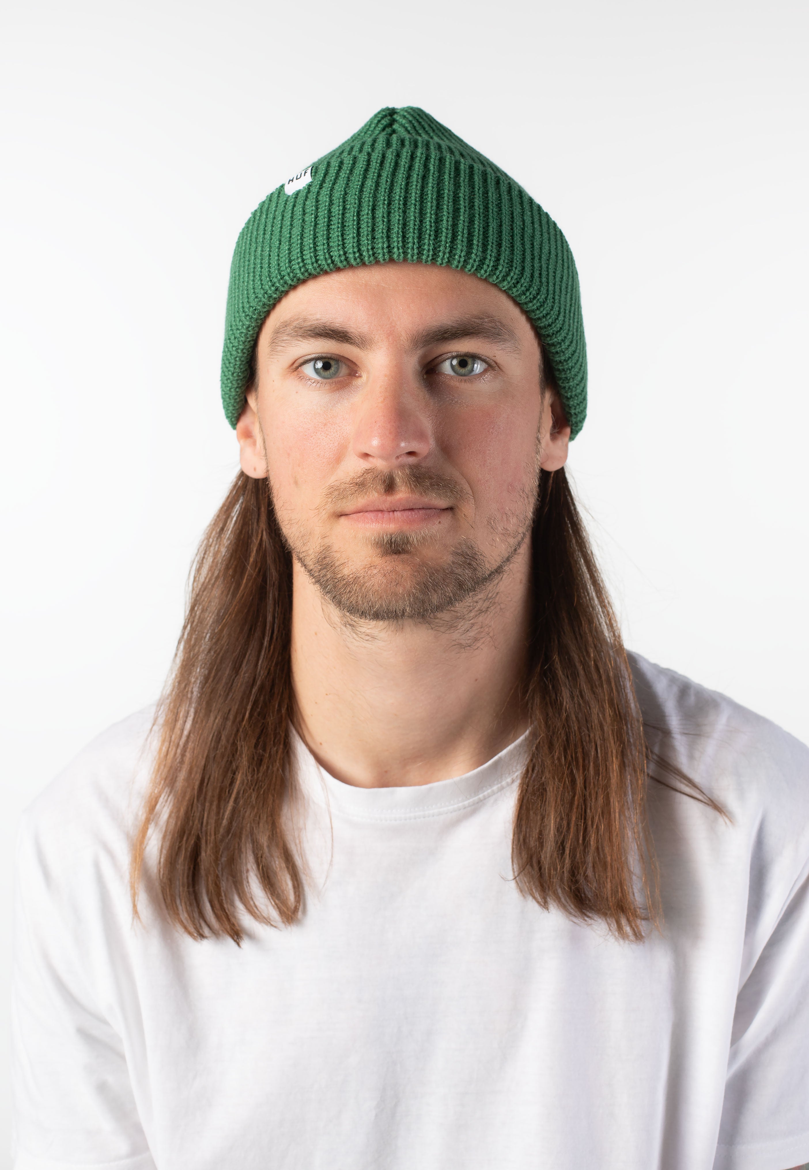 HUF - Usual Cuff Forest Green - Beanie | Neutral-Image