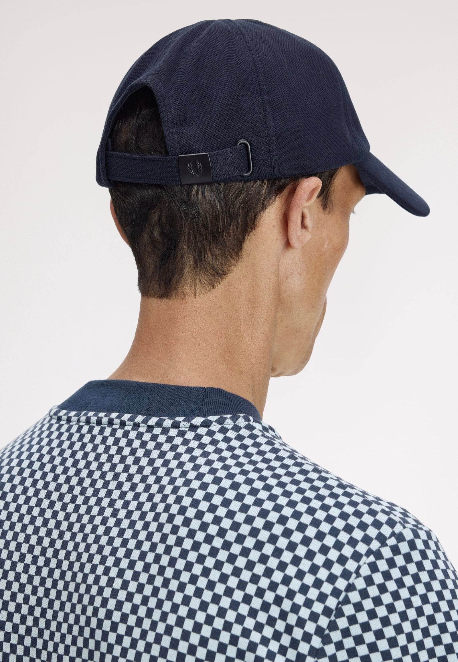 Fred Perry - Pique Classic Navy/Snow White - Cap | Neutral-Image