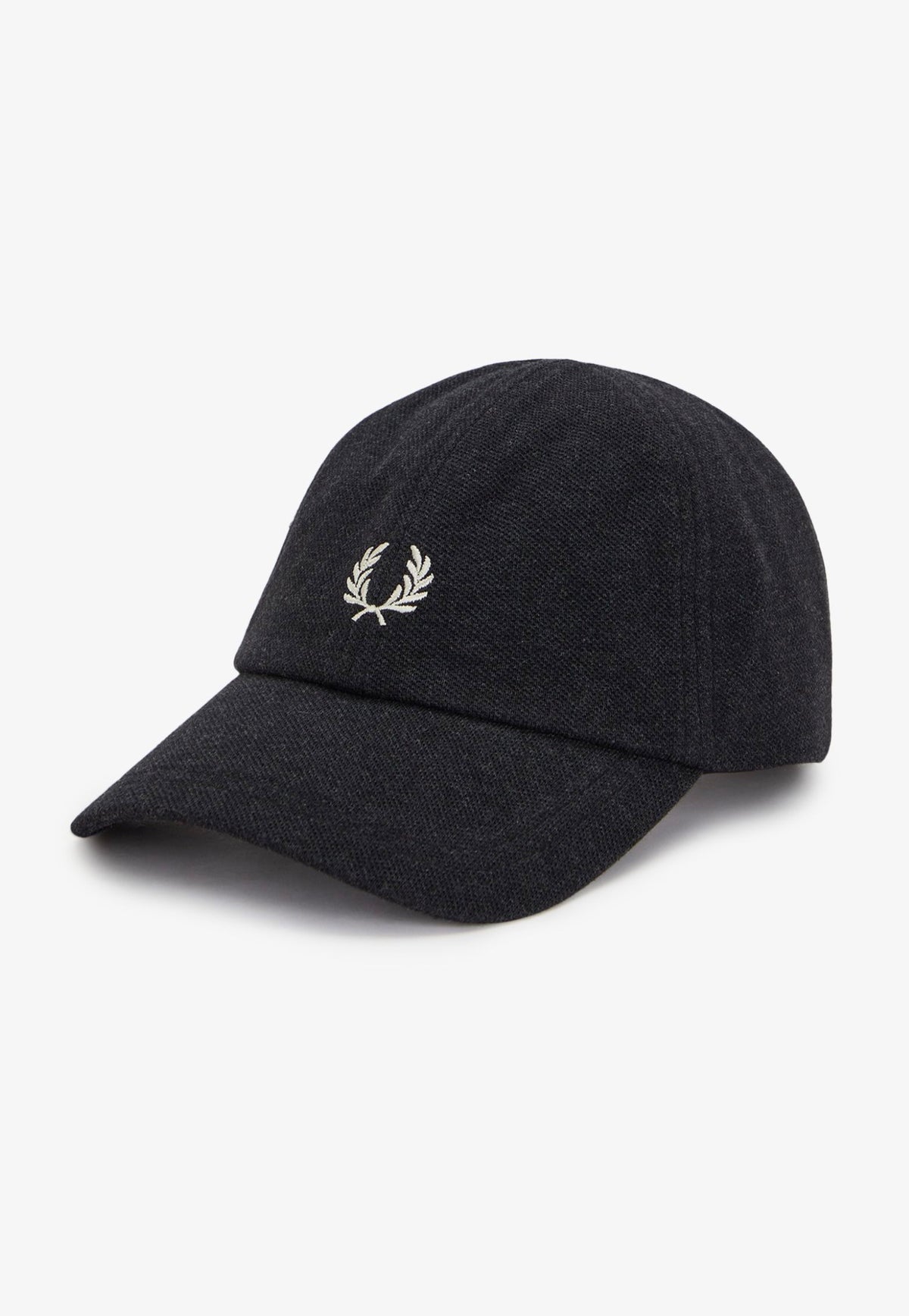 Fred Perry Pique Classic Charcoal Marl/Ecru Čepice | Neutral-Image