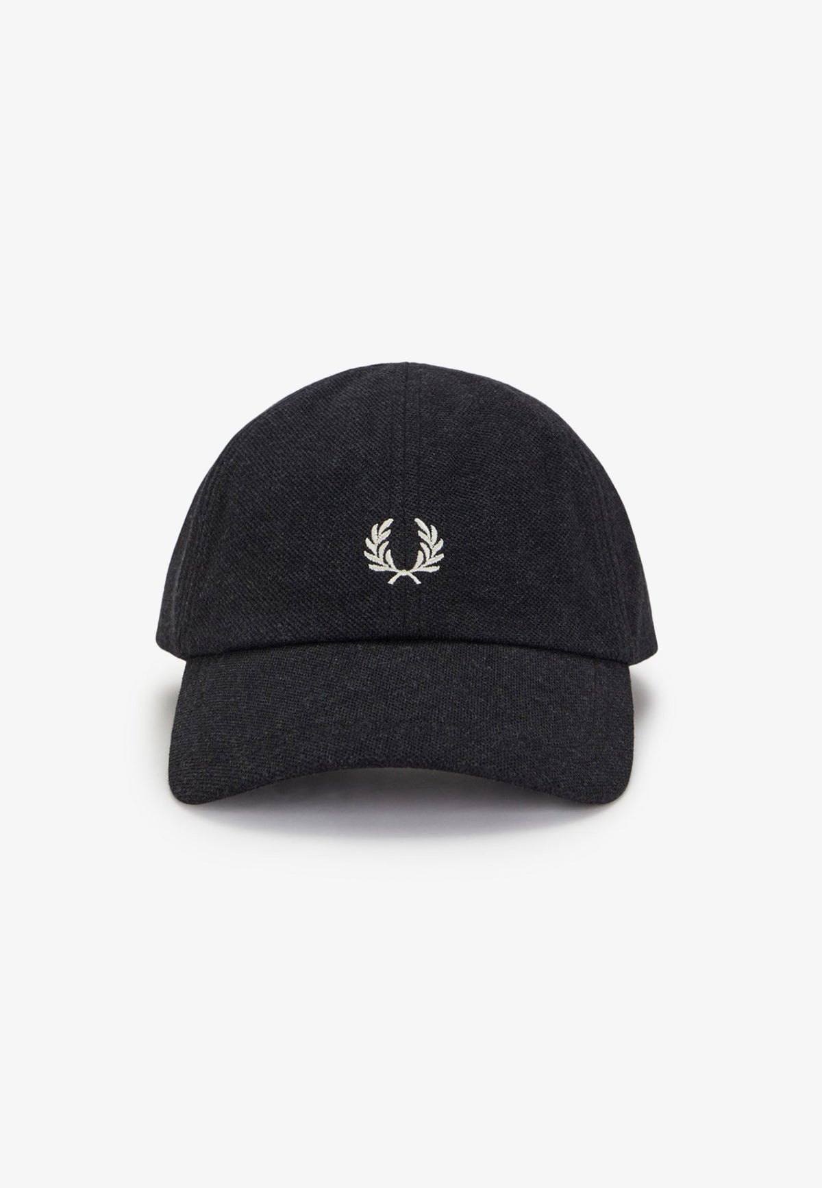 Fred Perry Pique Classic Charcoal Marl/Ecru Čepice | Neutral-Image