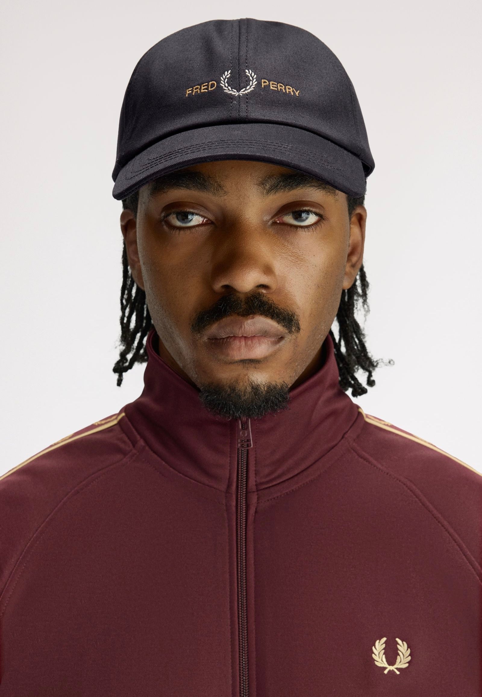 Fred Perry - FLP Twill Black - Cap | Neutral-Image