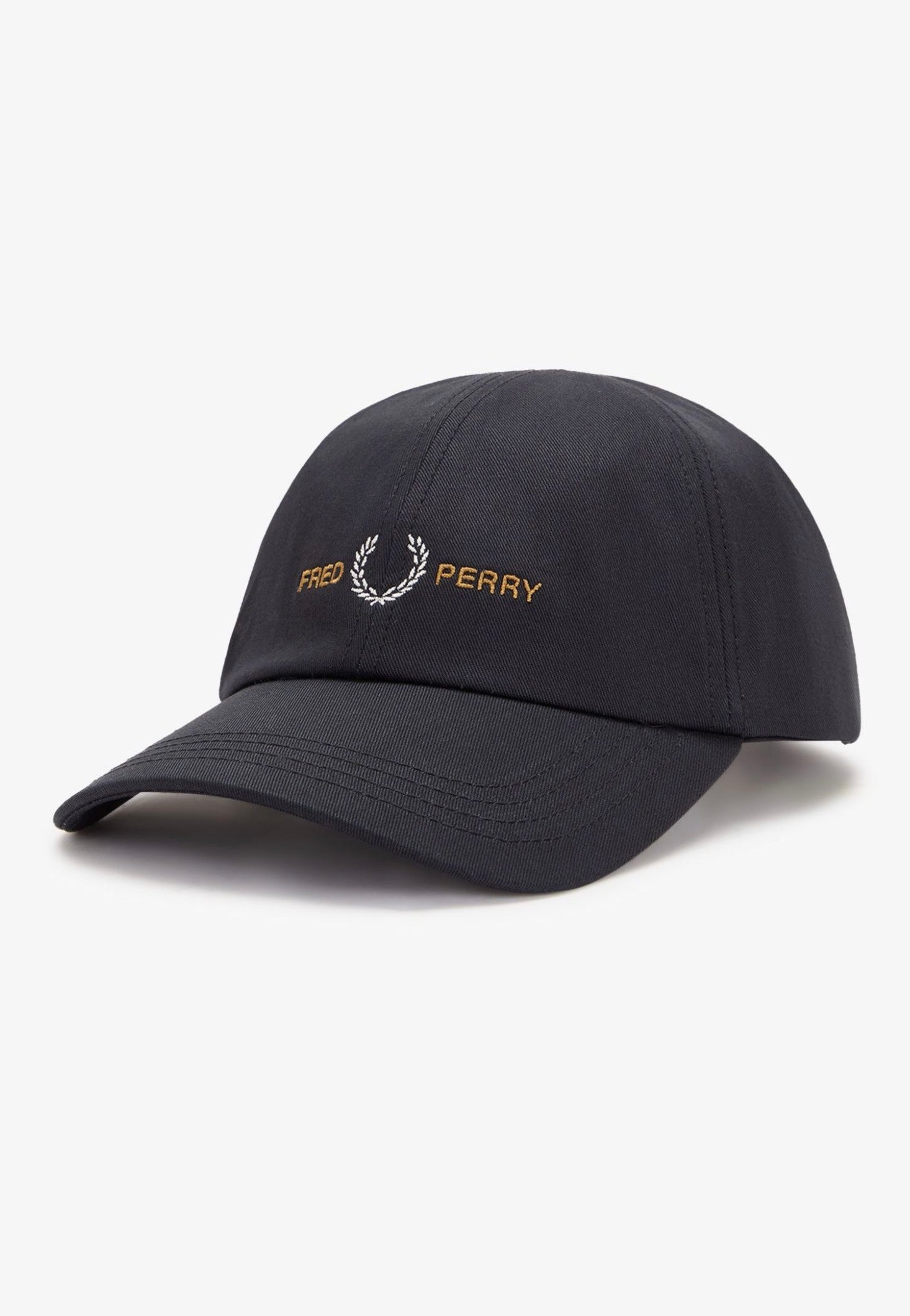 Fred Perry - FLP Twill Black - Cap | Neutral-Image