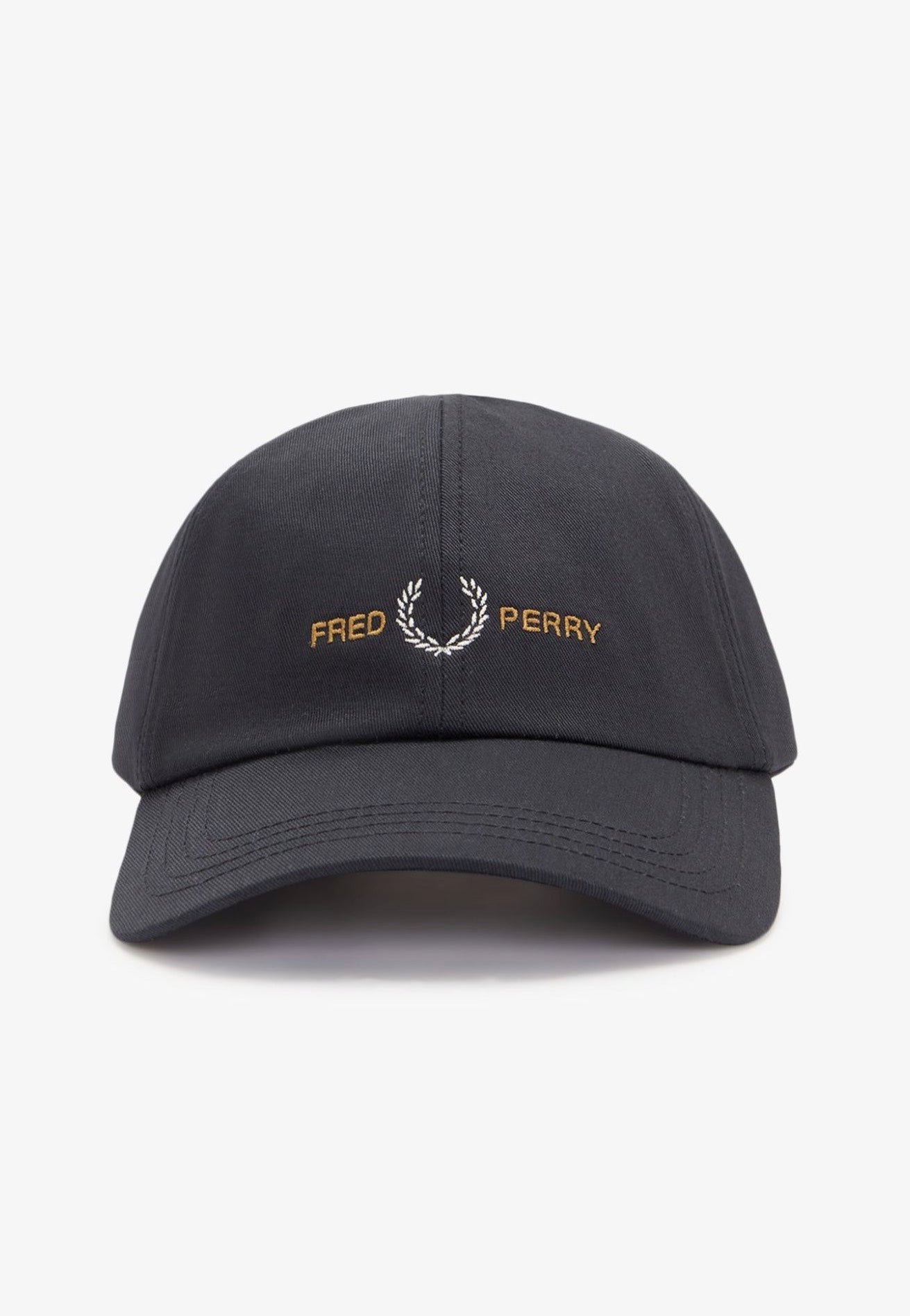 Fred Perry - FLP Twill Black - Cap | Neutral-Image