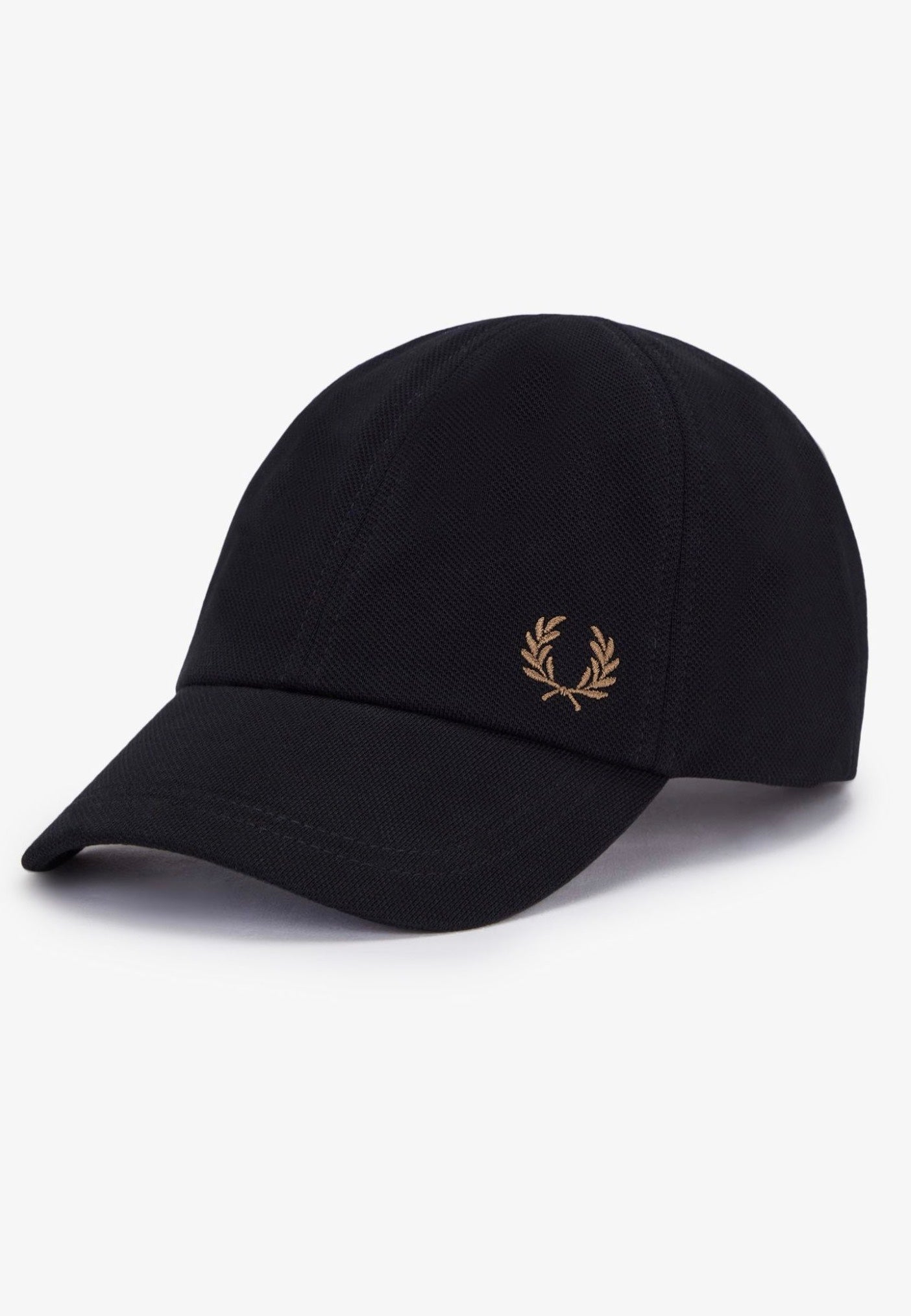 Fred Perry - Pique Classic Black/Shadedstone - Cap | Neutral-Image