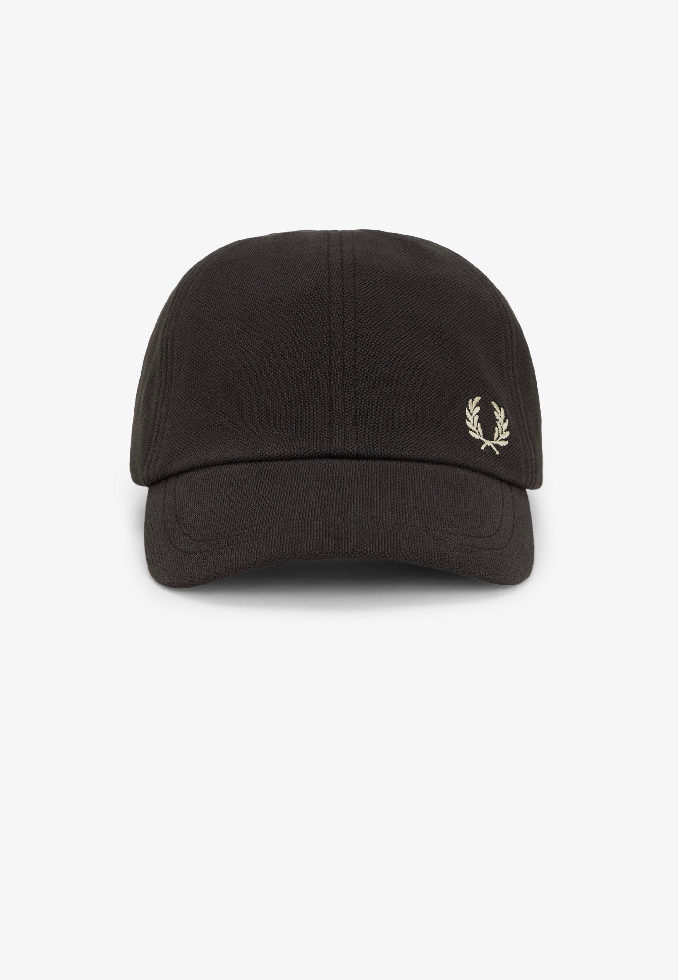 Fred Perry - Pique Classic Anchor Grey/Oatmeal - Cap | Neutral-Image