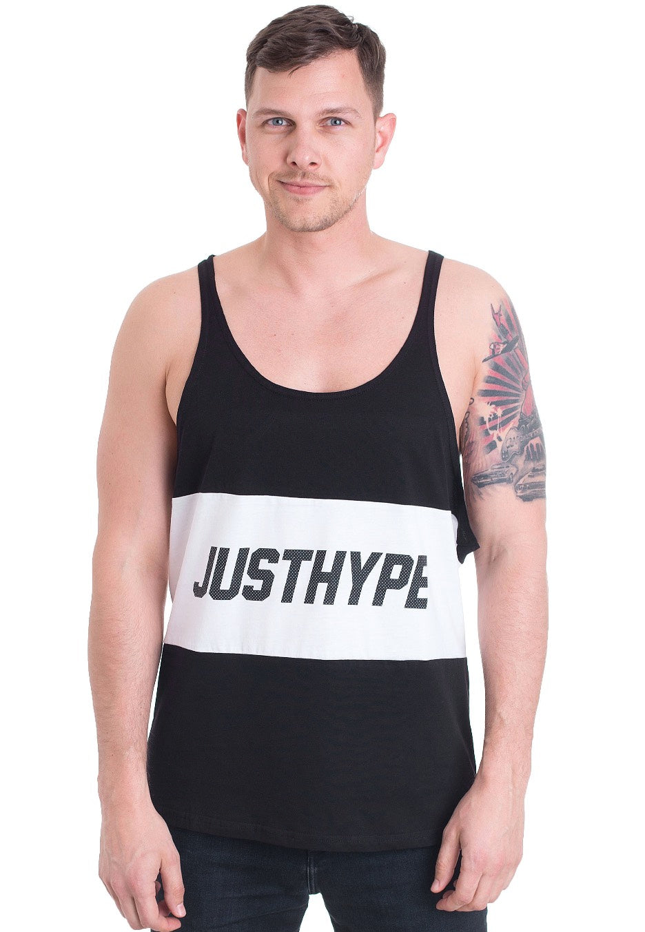 HYPE. - Panel Sporting Black/White - Tank | Men-Image