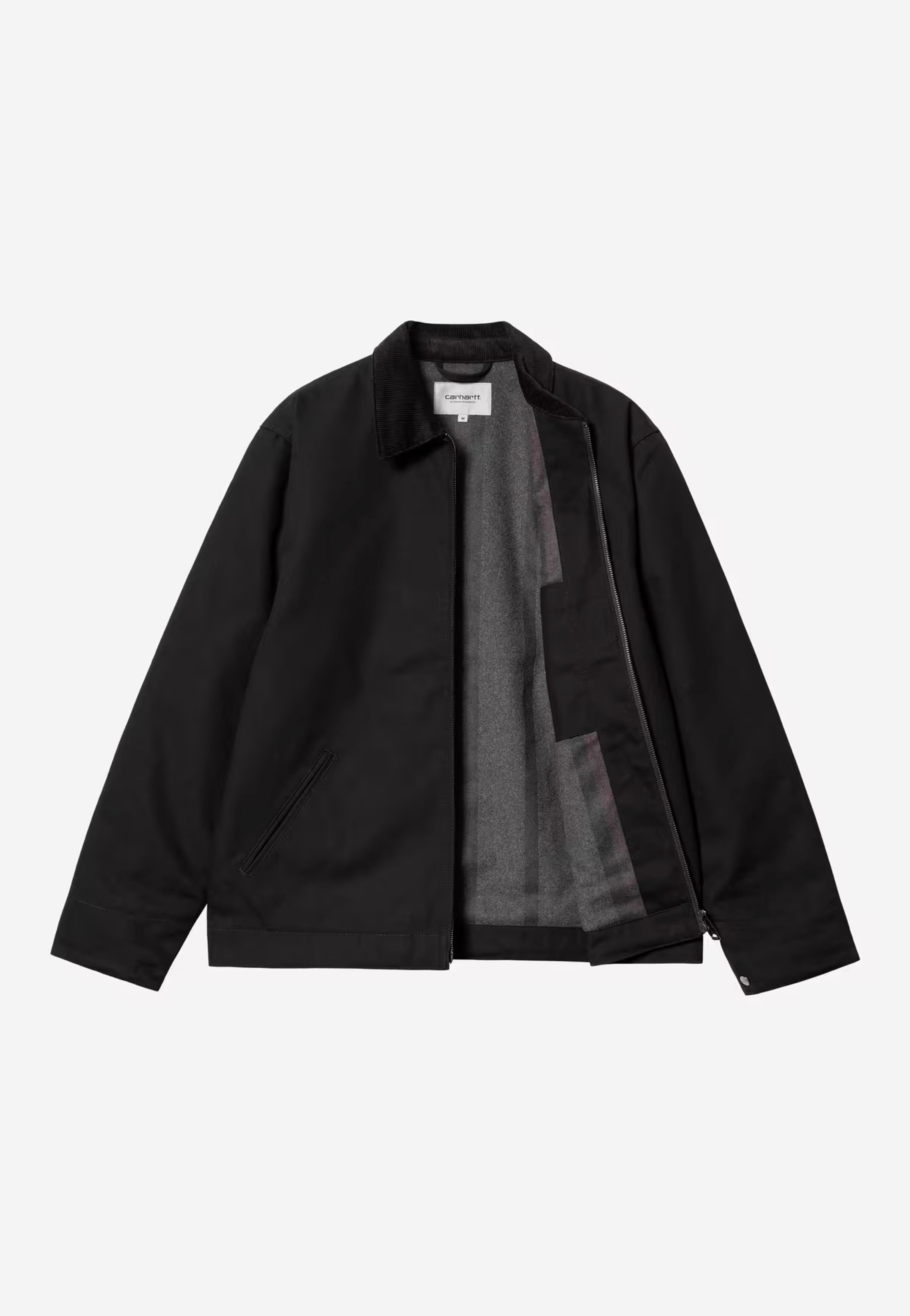 Carhartt WIP - Detroit Rigid Black/Black - Jacket | Men-Image
