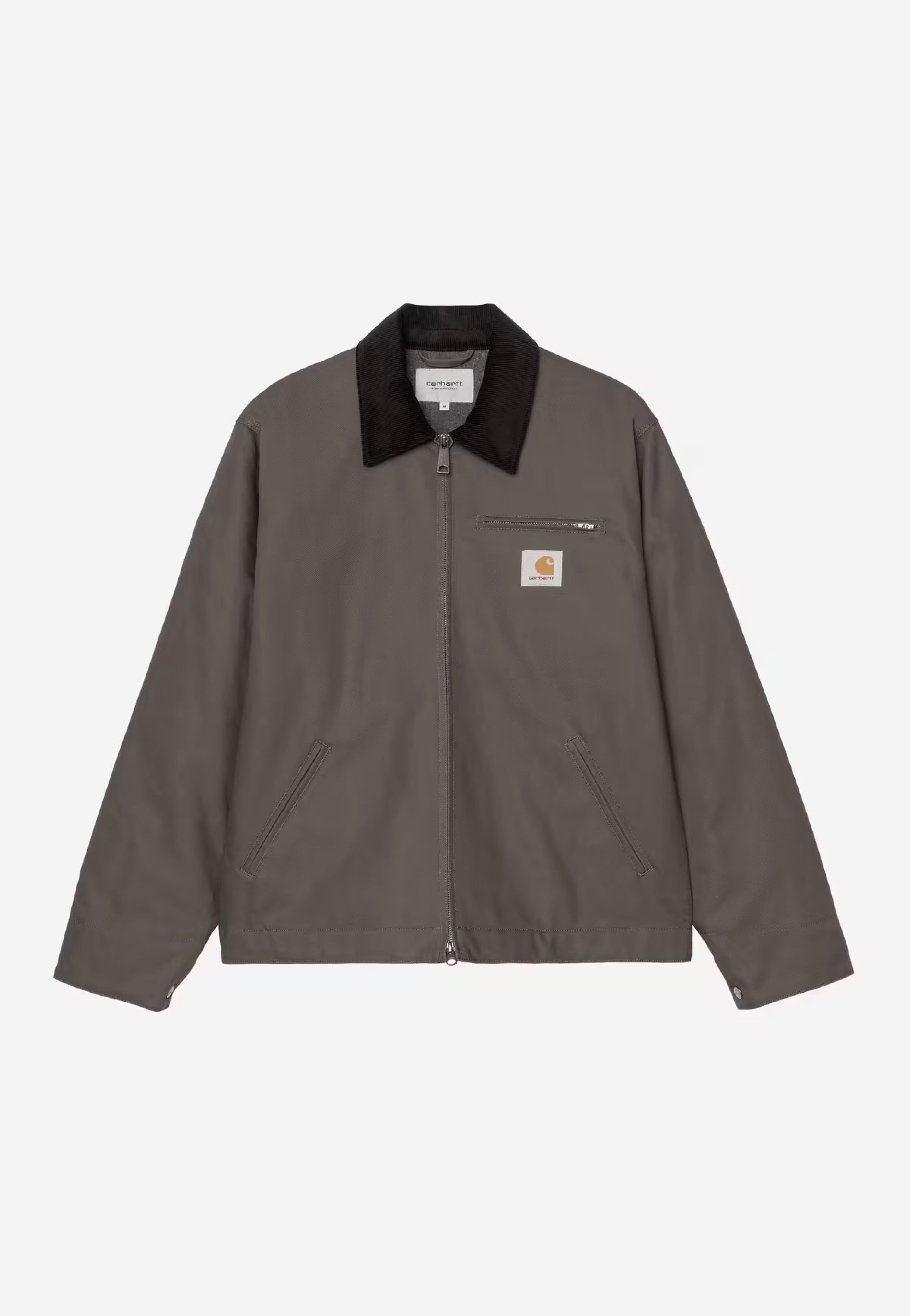 Carhartt WIP - Detroit Rigid Graphite/Black - Jacket | Men-Image
