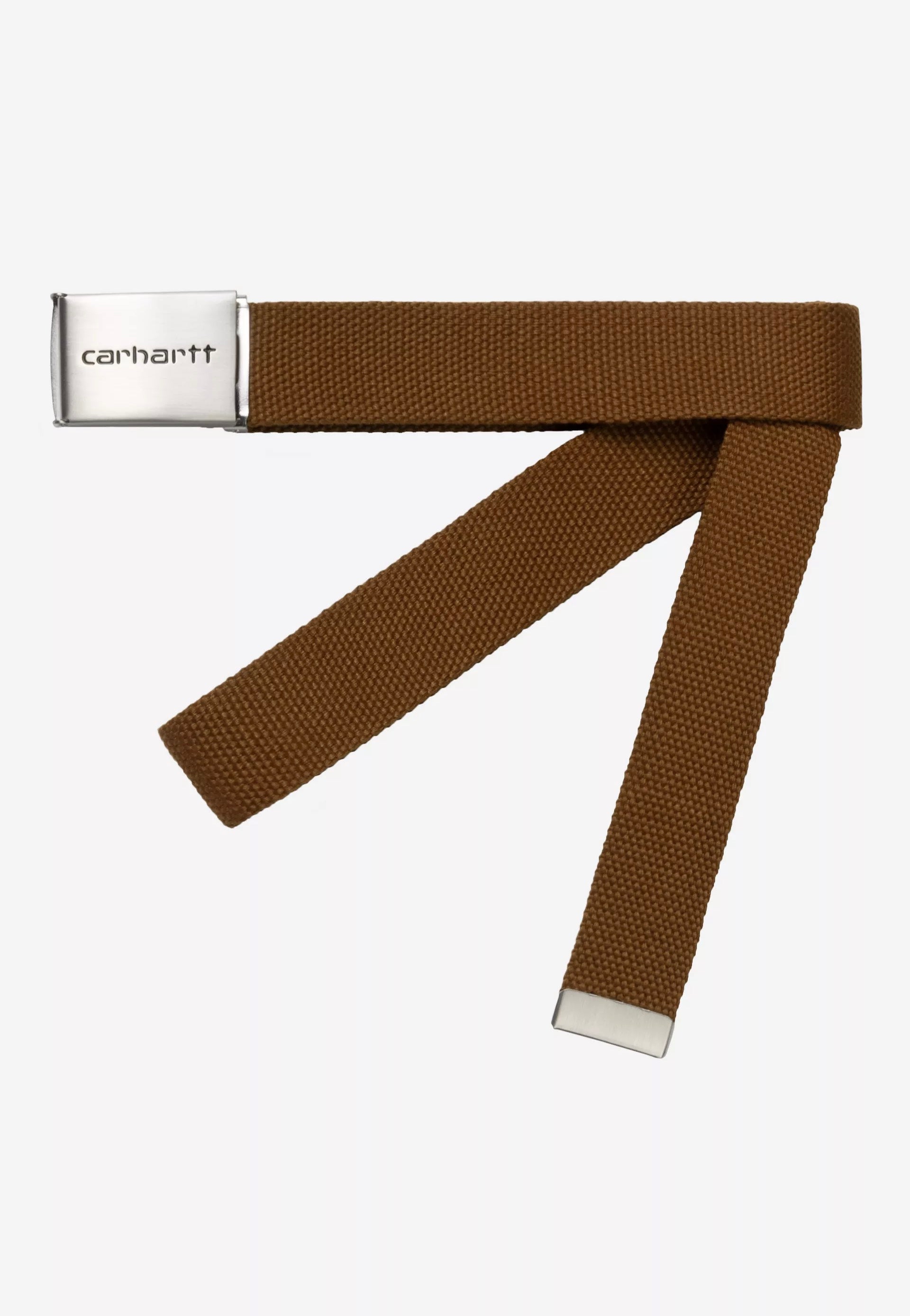 Carhartt WIP - Clip Chrome Hamilton Brown - Belt | Neutral-Image
