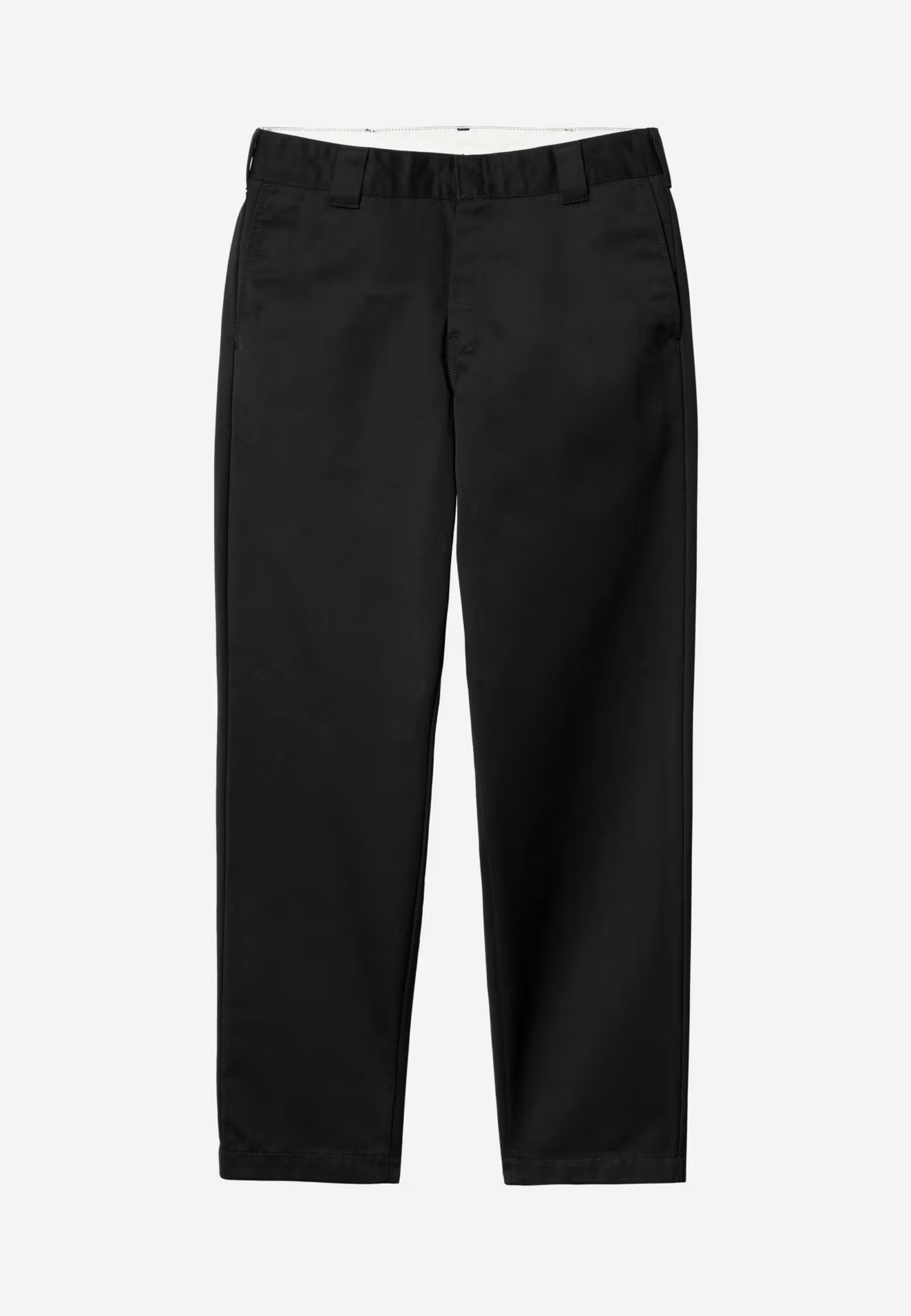 Carhartt WIP - Master Denison Black Rinsed - Pants | Men-Image
