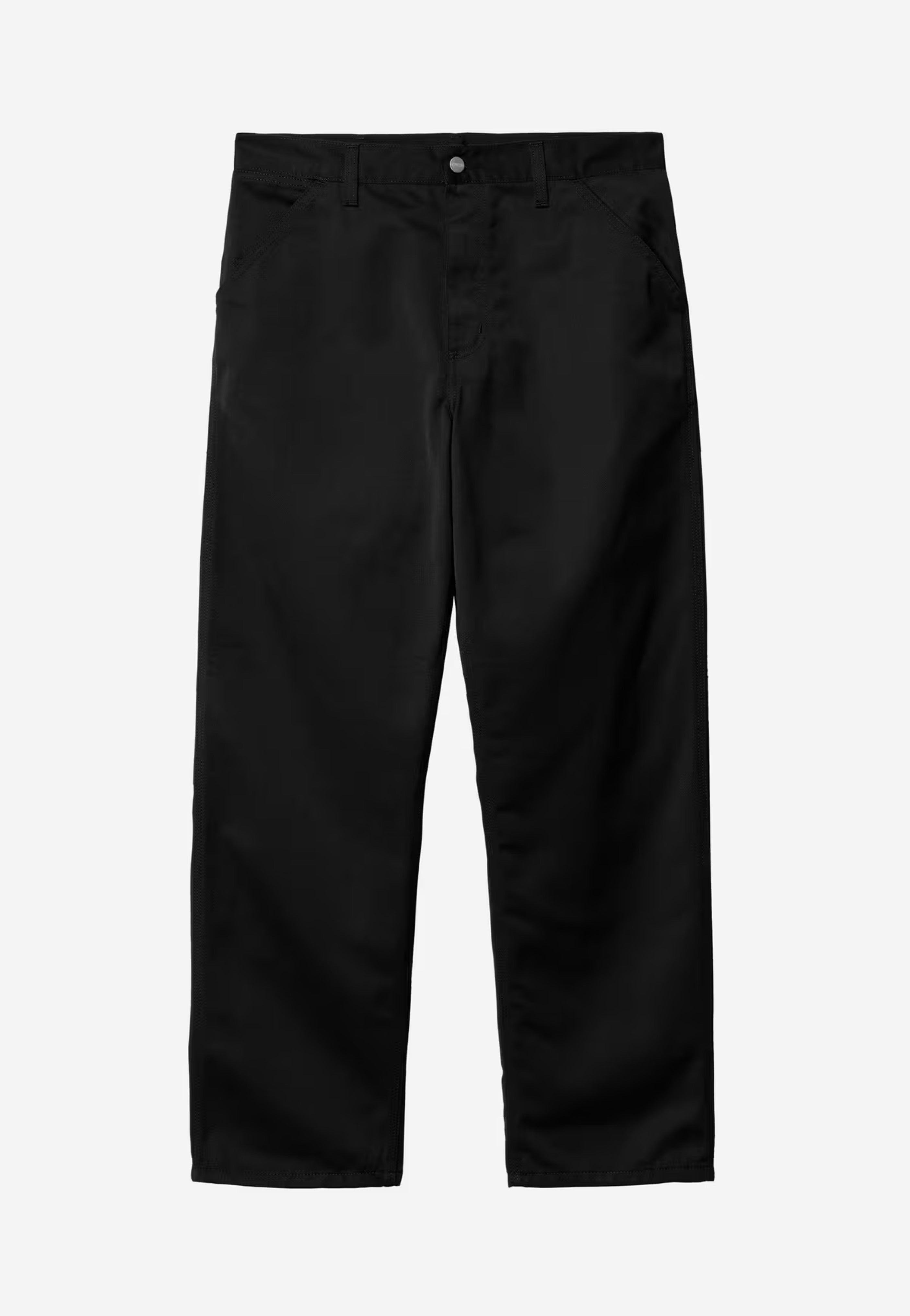 Carhartt WIP - Simple Denison Black Rinsed - Pants | Men-Image