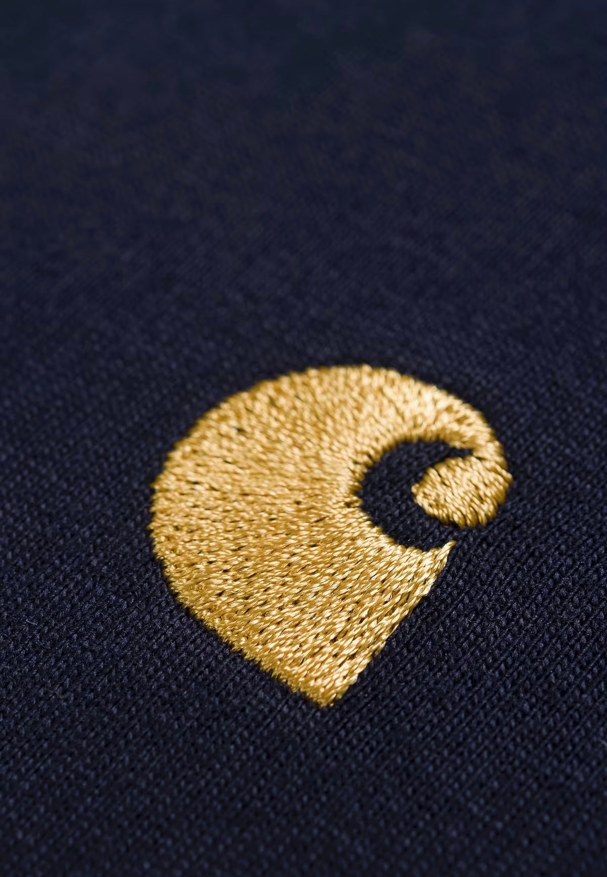 Carhartt WIP - Chase Dark Navy/Gold - T-Shirt | Men-Image