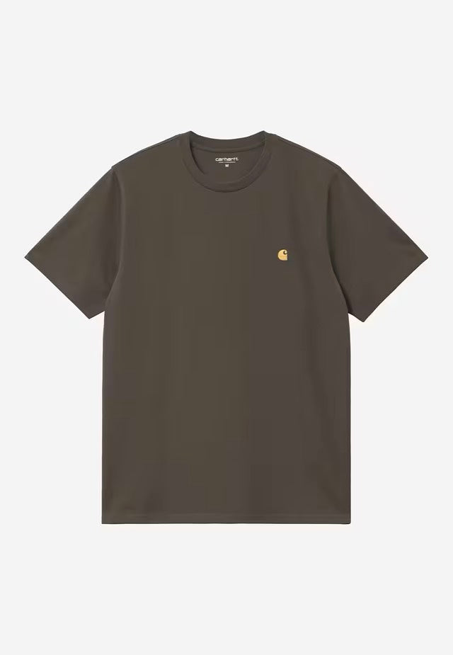 Carhartt WIP - Chase Shungite/Gold - T-Shirt | Men-Image