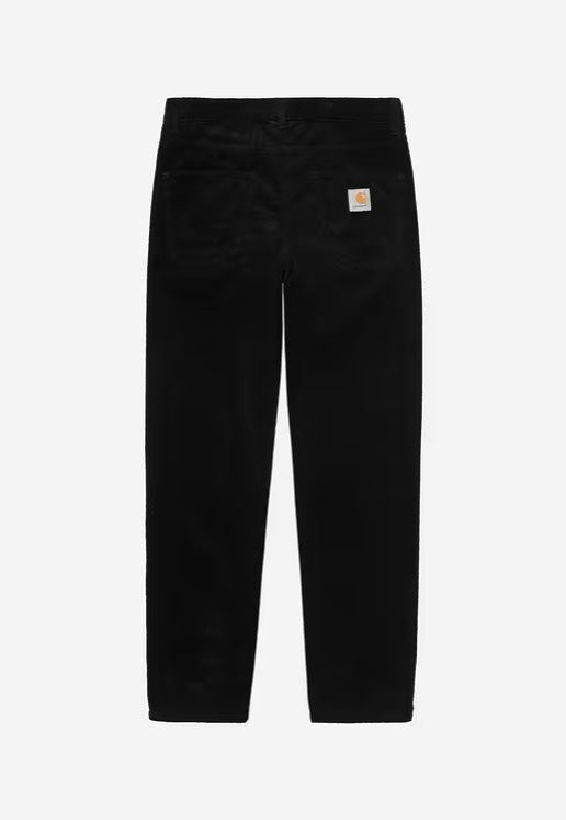 Carhartt WIP - Newel Rinsed Black - Pants | Men-Image